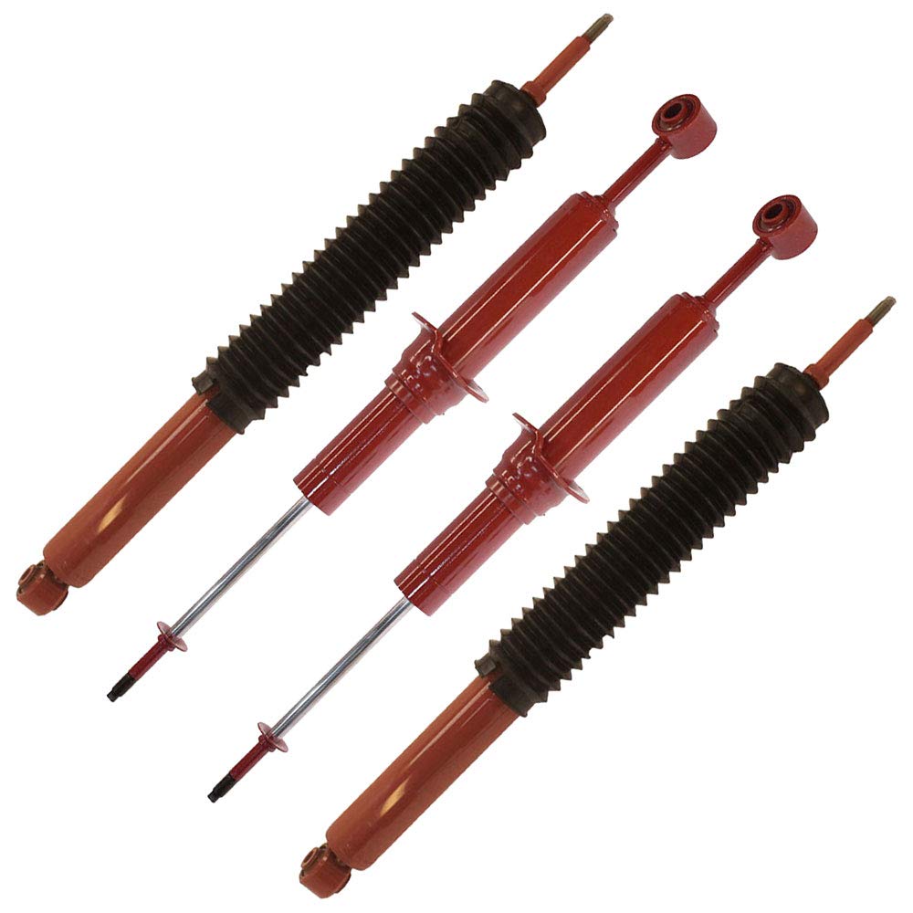 Toyota Tundra 2007-2018 MonoMax Shock Absorbers & Struts Set of 4 - Premium Replacement Suspension Parts for Smooth Ride - Perfect for Off-Roading, Towing & Daily Driving