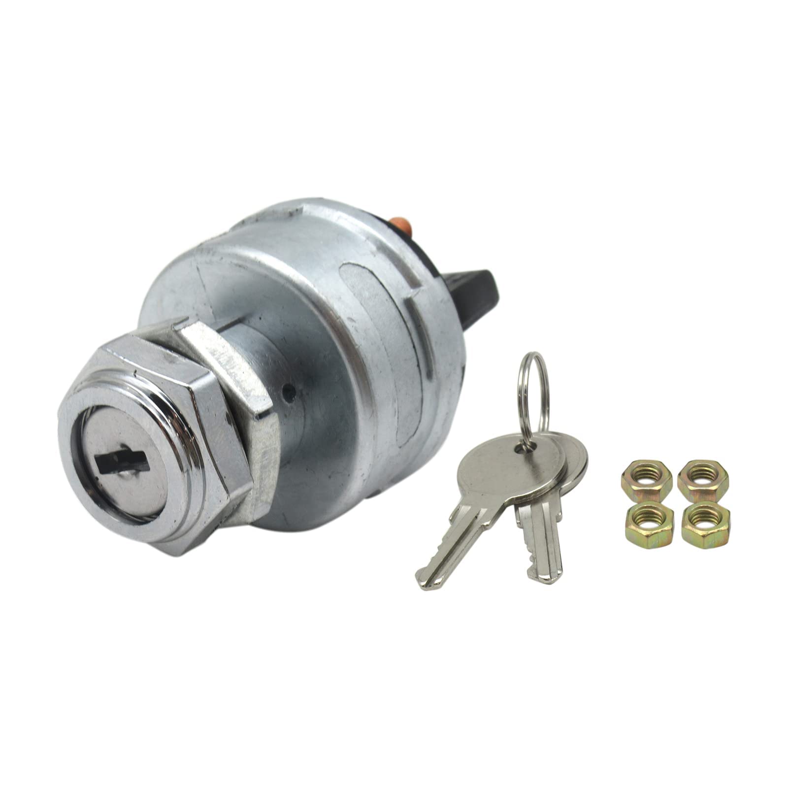 Universal Replacement Ignition Switch Lock Cylinder with 2 Keys - Compatible with Most Auto Cars by Xspeedonline | Perfect for Car Repair, Maintenance & DIY Projects