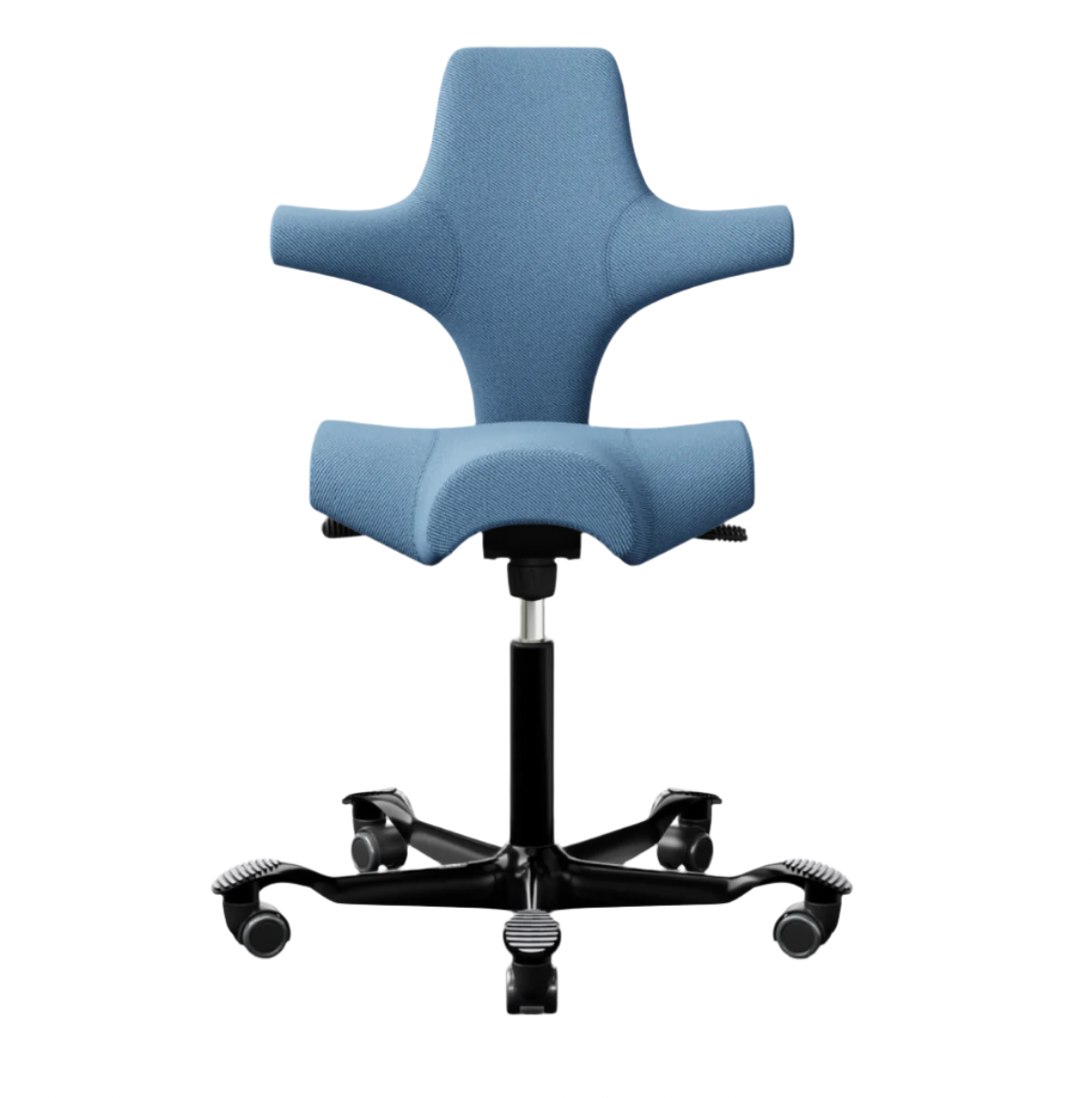 HÅG Capisco 8106 Ergonomic Saddle Chair - Adjustable Height & Tilt for Office & Home Workspace - Perfect for Desk Work, Gaming & Creative Professionals