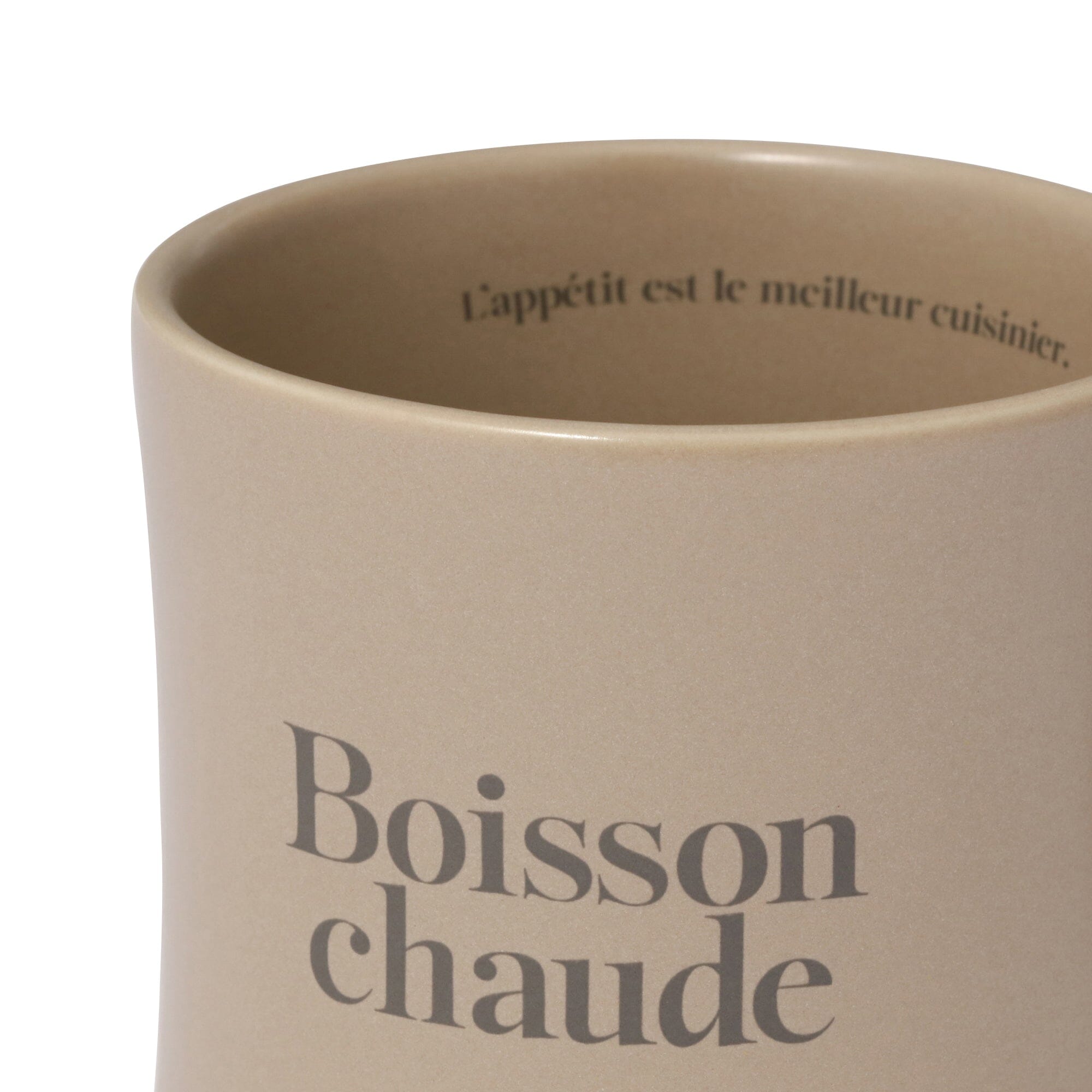 Premium Le Cafe Coffee Set - Brown Ceramic Mug & Saucer for Home, Office, or Gift - Perfect for Espresso, Latte & Tea Lovers