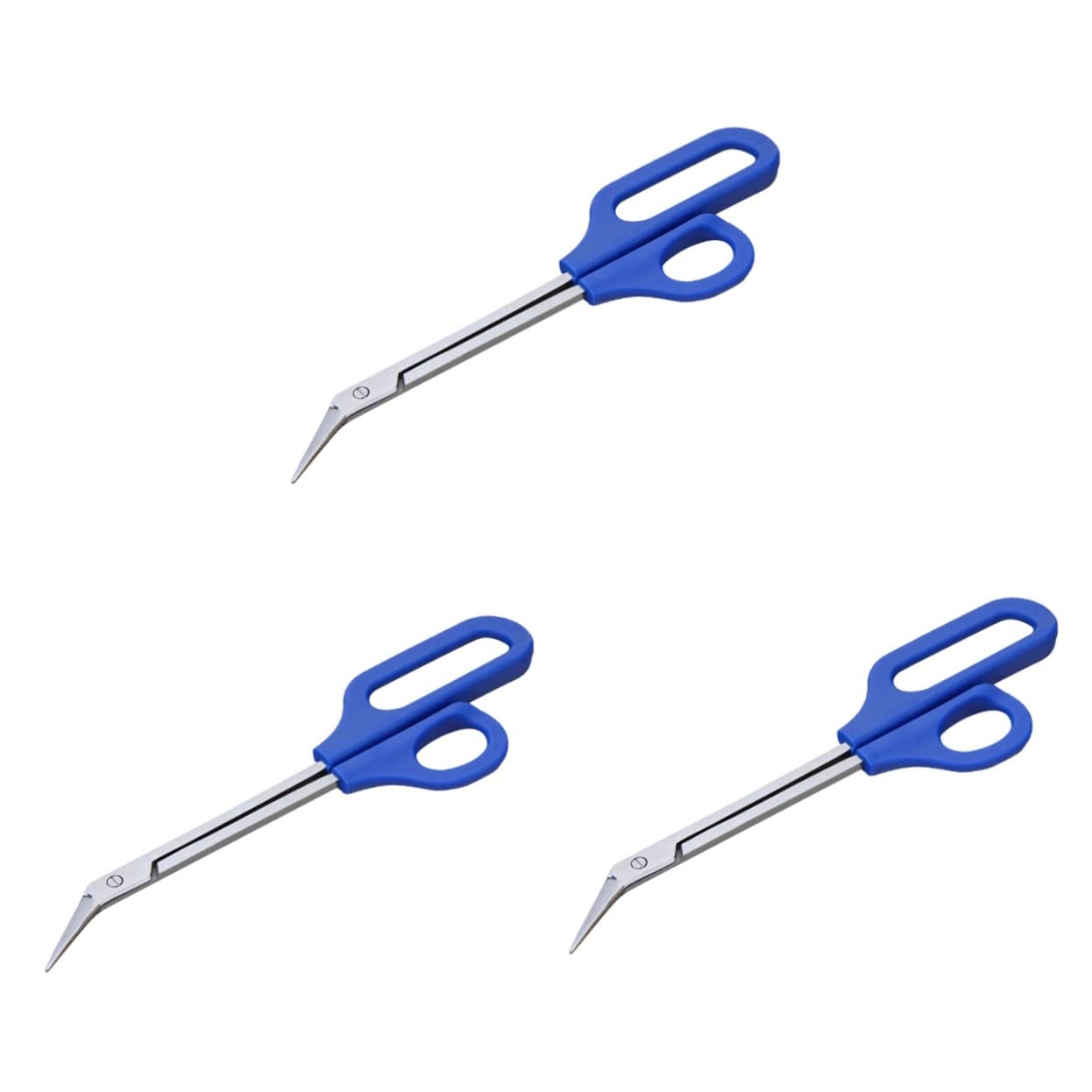 Professional Nail Clippers Set - 3PCS Stainless Steel Toenail Scissors, Cuticle Trimmer & Bandage Scissors for Manicure, Pedicure & First Aid | Perfect for Home, Salon & Travel Use