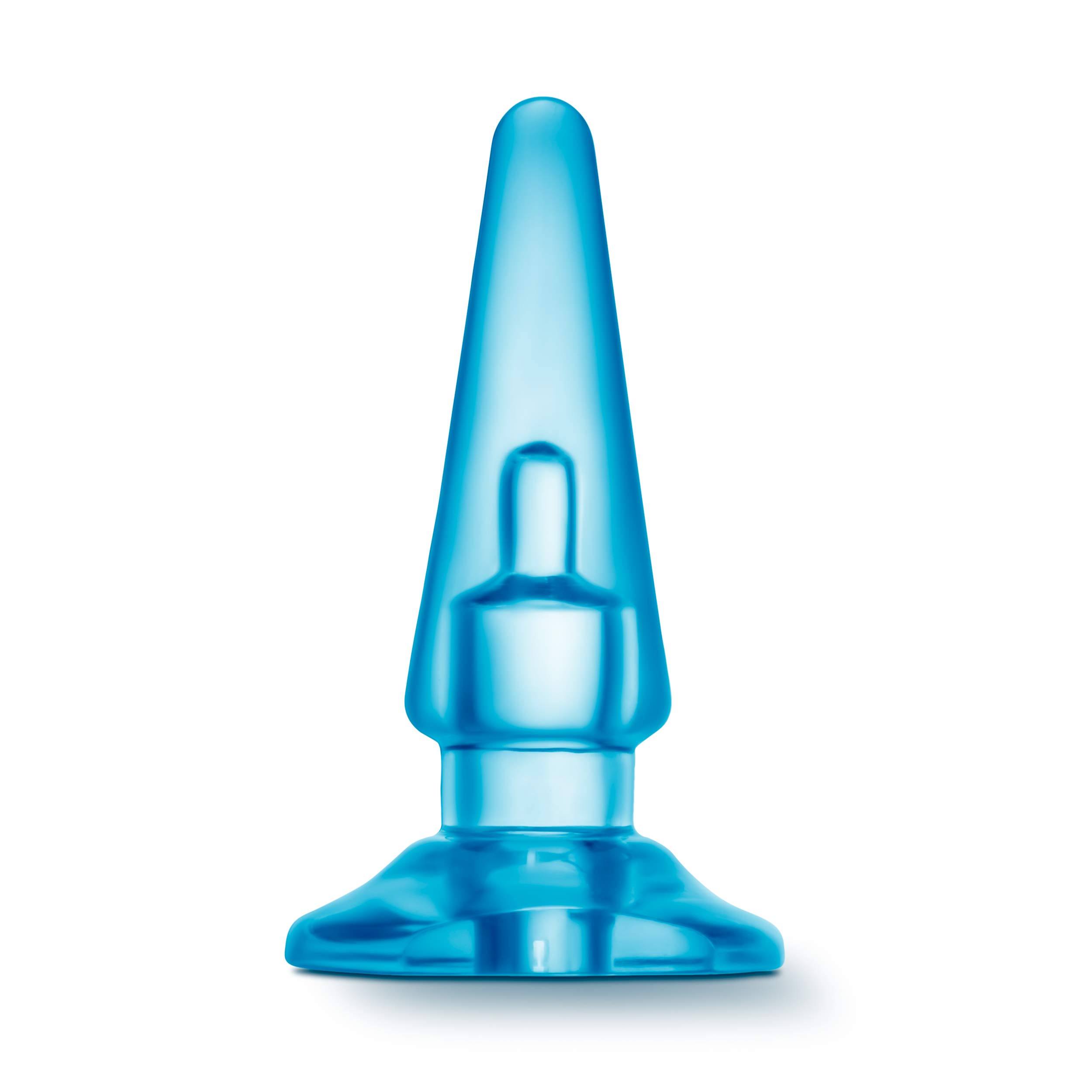 Blush Novelties B Yours Basic Anal Plug - Tapered Tip for Easy Insertion, Comfortable Base, 4 Inch Length & 1.25