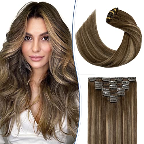 Chocolate Brown to Caramel Blonde