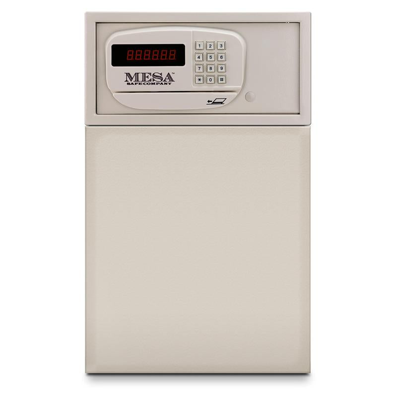 Mesa MH101E Electronic Hotel Safe - White | Secure In-Room Safe for Valuables | Perfect for Hotels, Motels, and Vacation Rentals