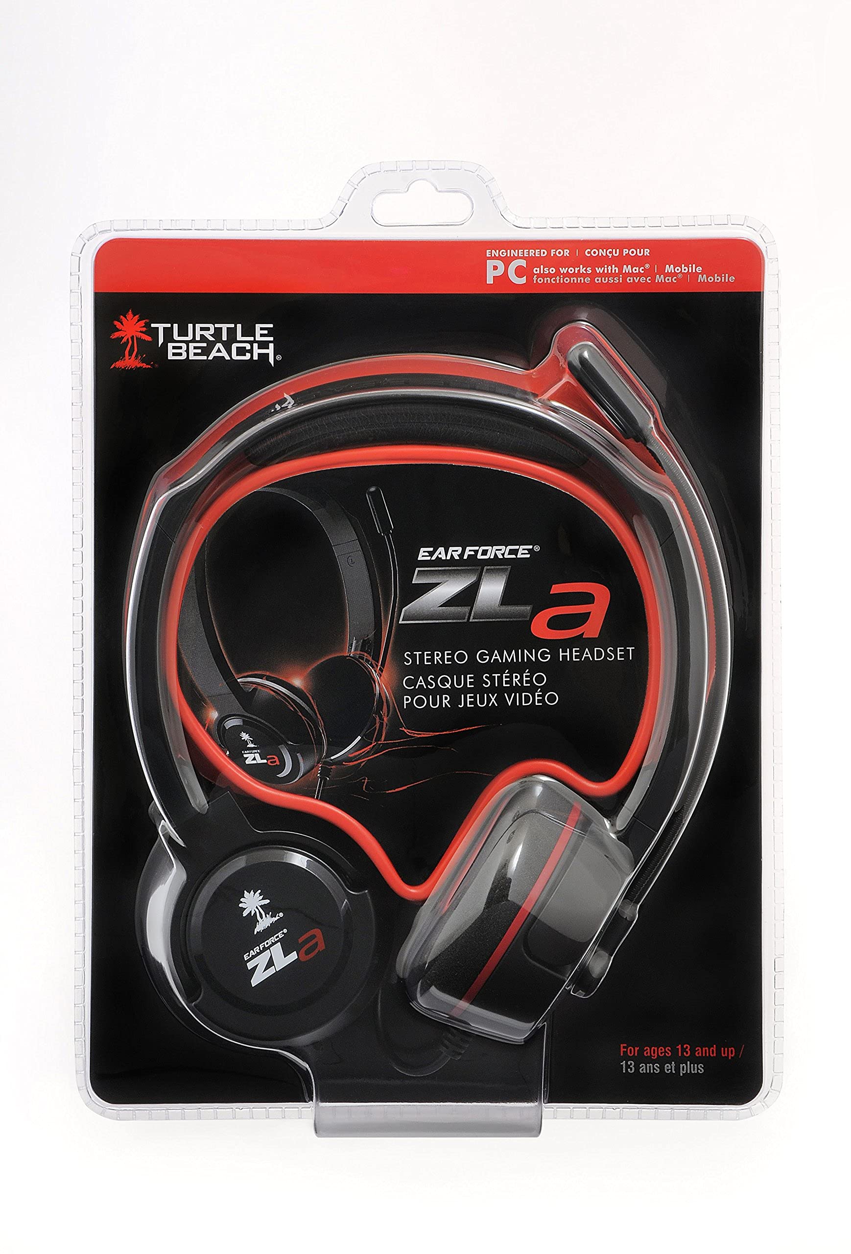 Turtle Beach Ear Force ZLa Gaming Headset - Refurbished Noise Cancelling Headphones with Mic for PC, PS4, Xbox - Perfect for Competitive Gaming & Online Chat