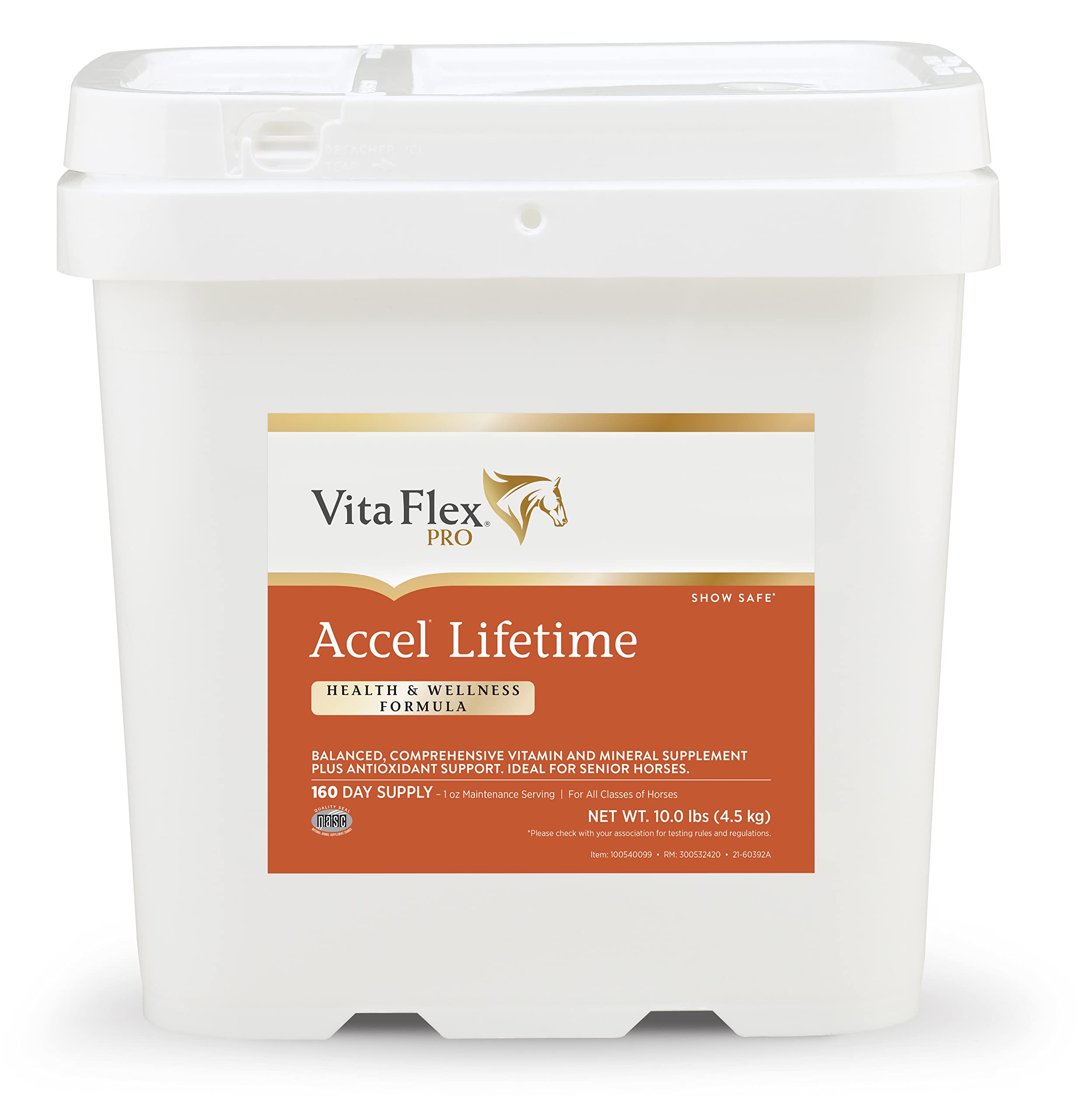 Pro Accel Equine Health & Wellness Supplement for Horses – 10 lb | Supports Joint Health, Coat Shine & Immune System | Ideal for Performance Horses & Senior Equine Care