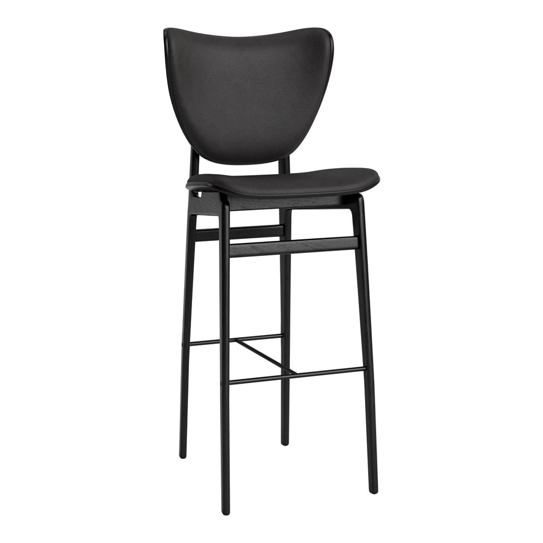 Stylish Upholstered Elephant Bar Chair - Comfortable Counter Height Stool for Kitchen Island, Breakfast Nook & Home Bar Decor
