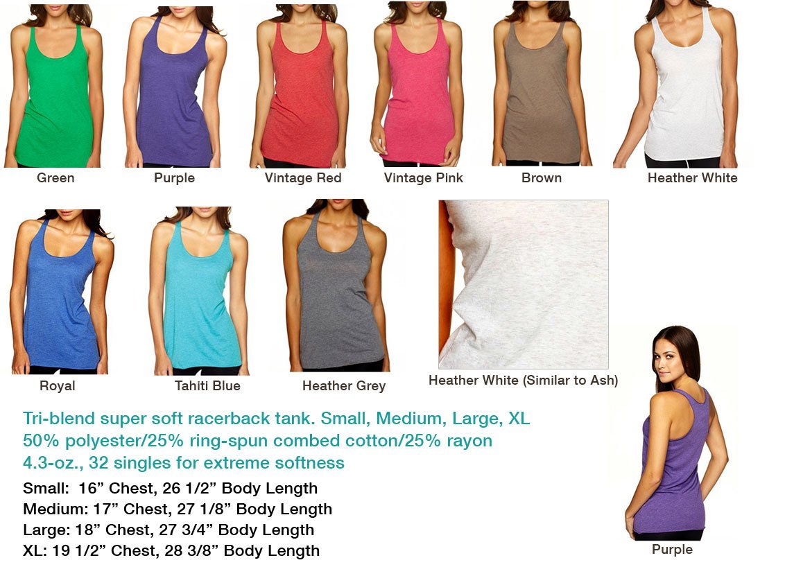 Funny Dance Workout Fitness Tank Top - Tri-Blend Racerback for Women - Perfect for Yoga, Gym & Dance Classes