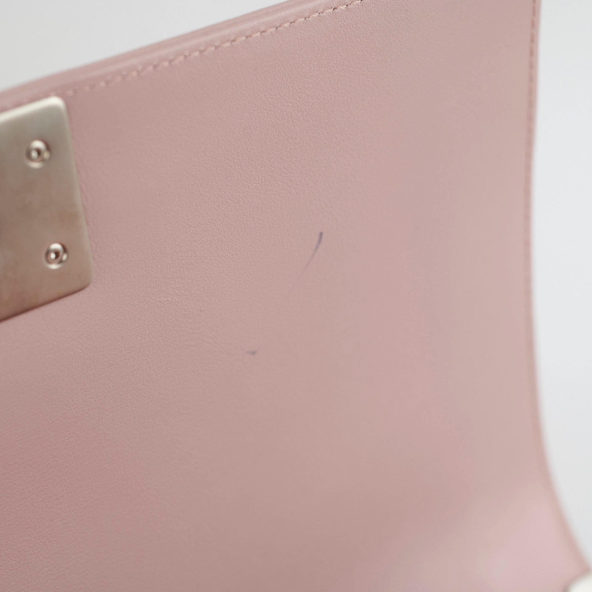 Chanel Old Medium Boy Bag in Pink Calfskin Leather - Luxury Crossbody Bag for Women, Perfect for Date Night & Special Occasions