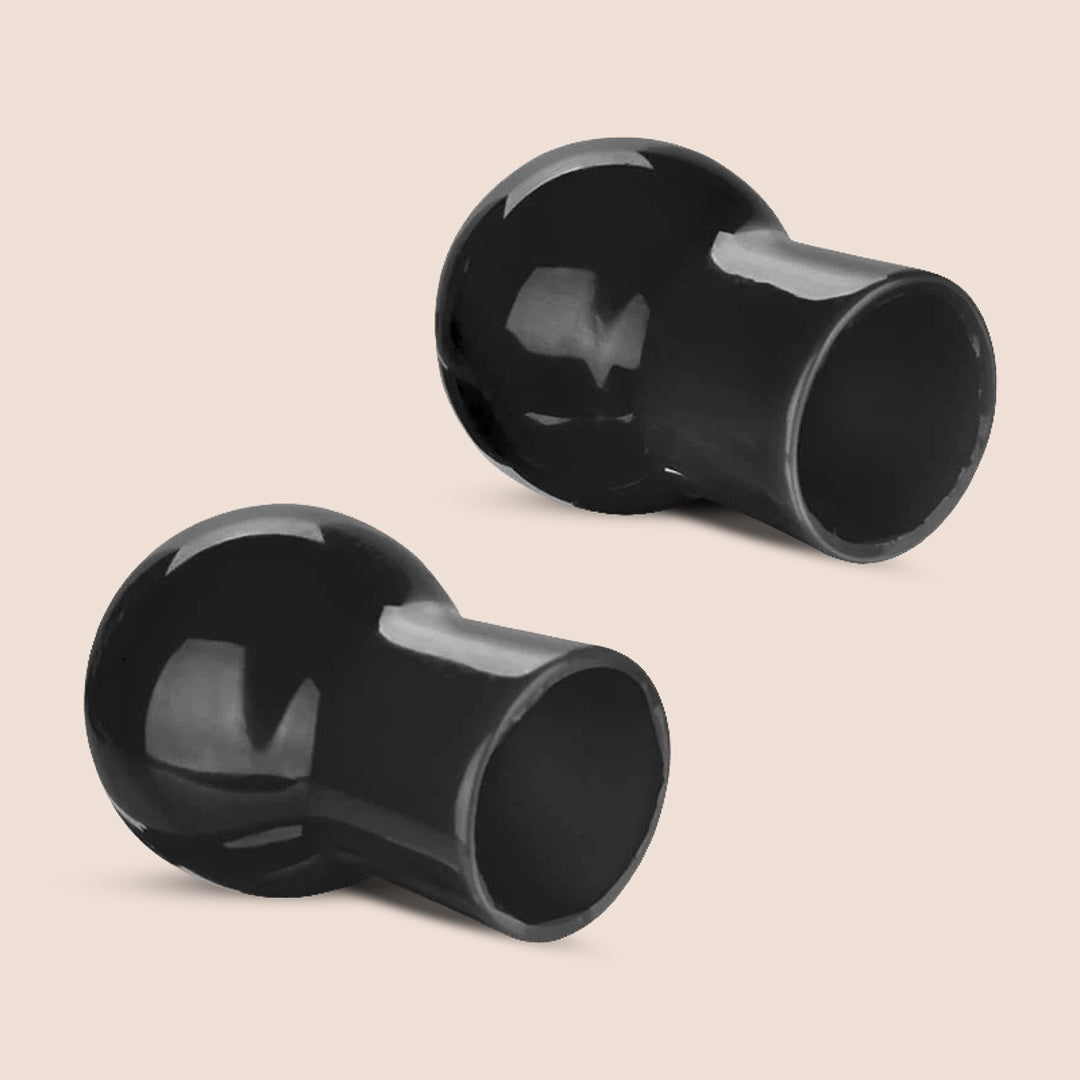 Nipple Play® Advanced Nipple Suckers™ with Squeezable Bulb Tip - Enhance Sensation for Couples Play & Adult Intimacy