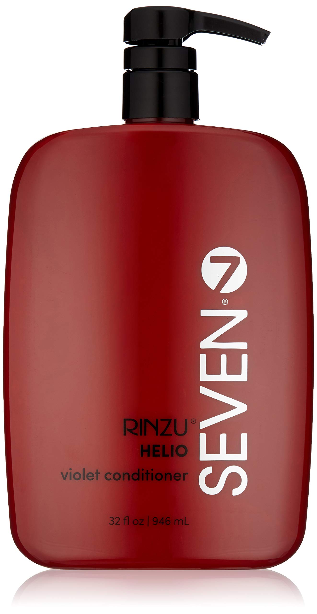 SEVEN Hair Care Rinzu Helio Violet Conditioner with Argan Oil - Sulfate & Paraben Free Purple Conditioner for Blonde Hair, Brassiness & Color-Treated Hair - Cruelty Free, Made in USA - Perfect for Daily Use, Salon-Quality Results at Home