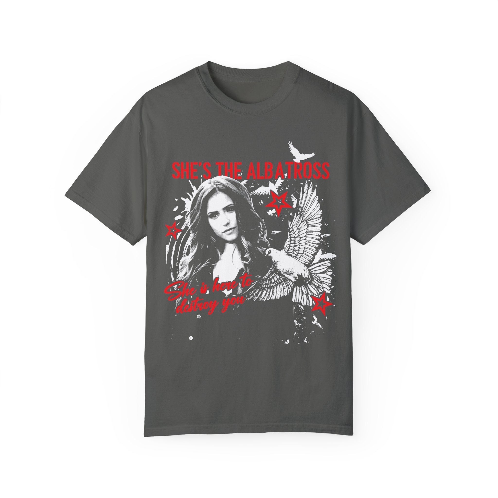 She's The Albatross Shirt - Stylish Graphic Tee for Women | Trendy Casual Outfit for Everyday Wear, Street Style & Music Lovers