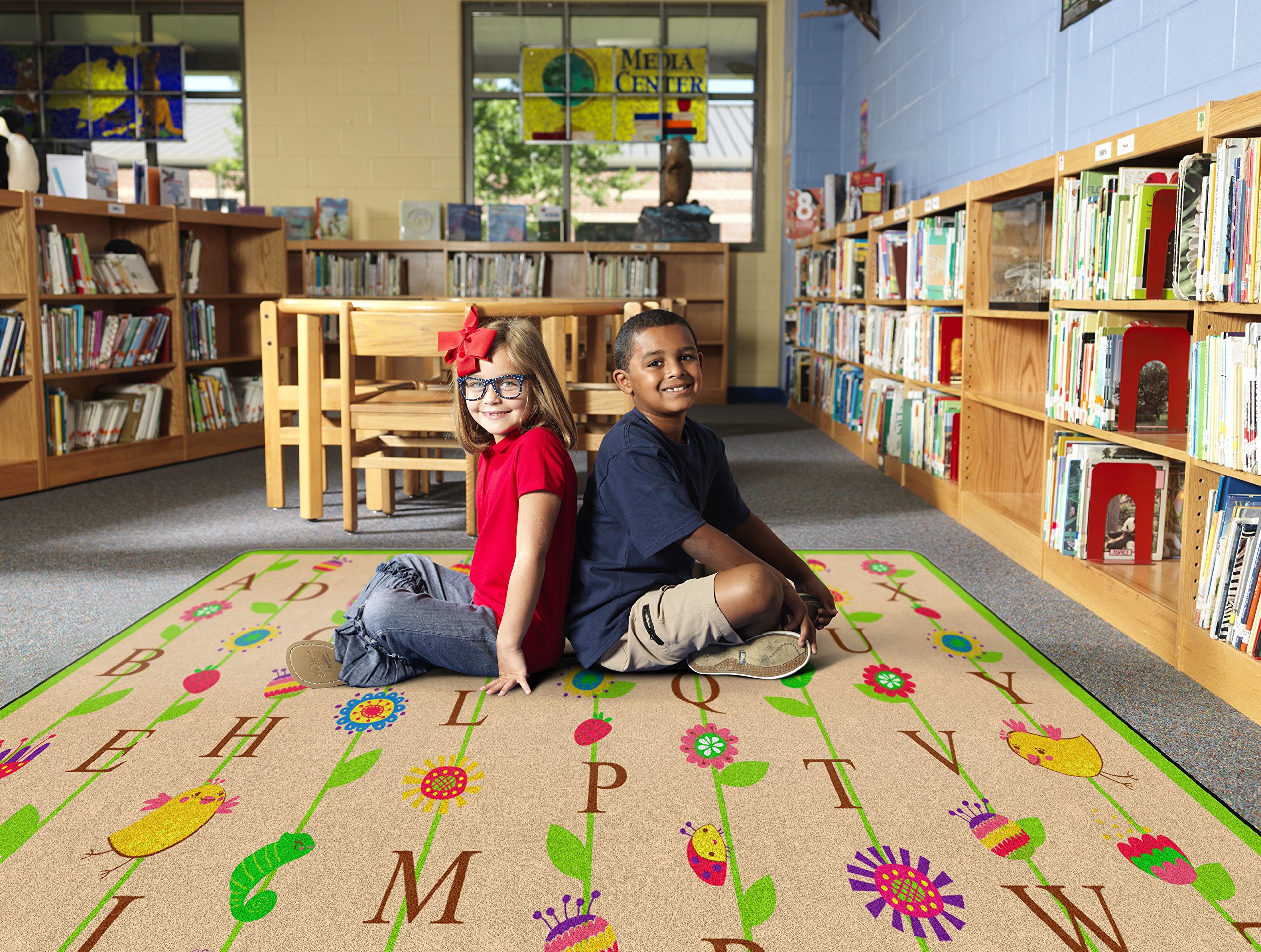 Kids Alphabet Educational Rug - 7'6