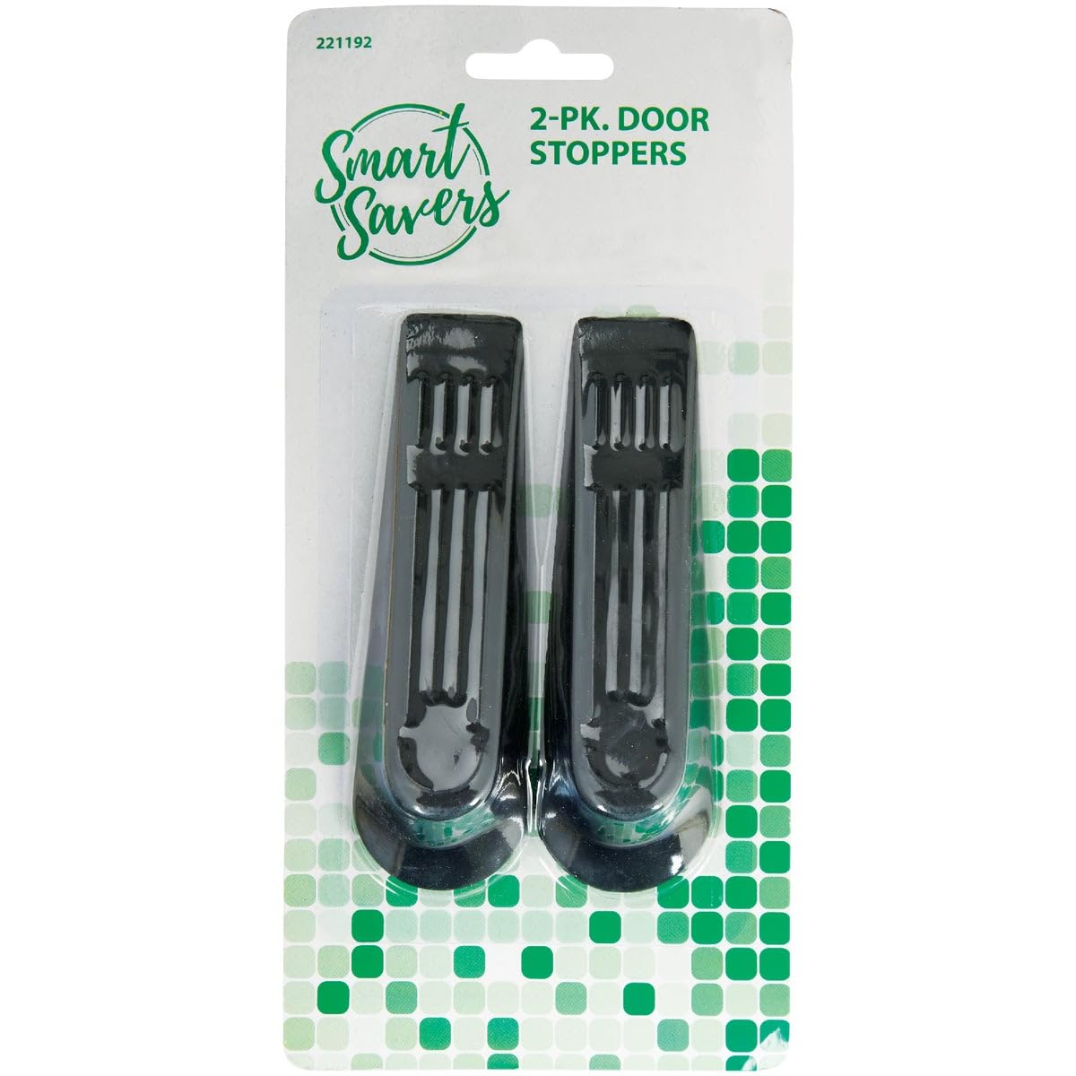 Smart Wedge Door Stop (2-Pack) - Heavy Duty Non-Slip Door Stopper for Home & Office - 12 Pack - Perfect for Sliding Doors, Hardwood Floors & Carpet Use