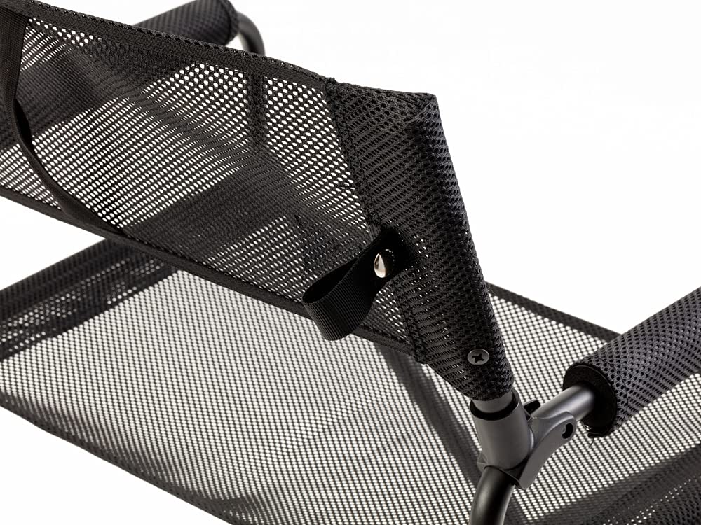 Snow Peak Mesh Folding Chair - Lightweight Portable Camping Chair for Outdoor Adventures, Hiking, Backpacking & Beach - Breathable Mesh Design for Patio, Garden, Picnic & Tailgating - Compact Foldable Outdoor Seating Solution