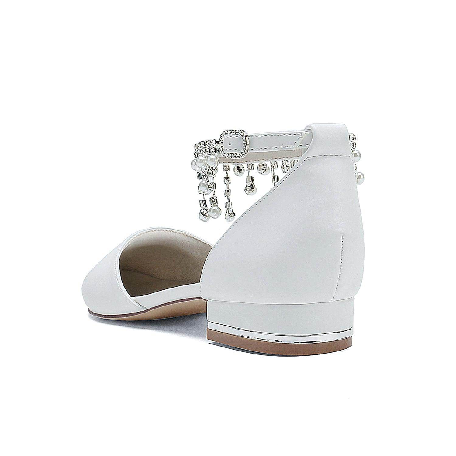 Comfortable 2.5cm Flat Heel PU Leather Women's Shoes CK0406 - Perfect for Office, Casual Wear & Daily Walking