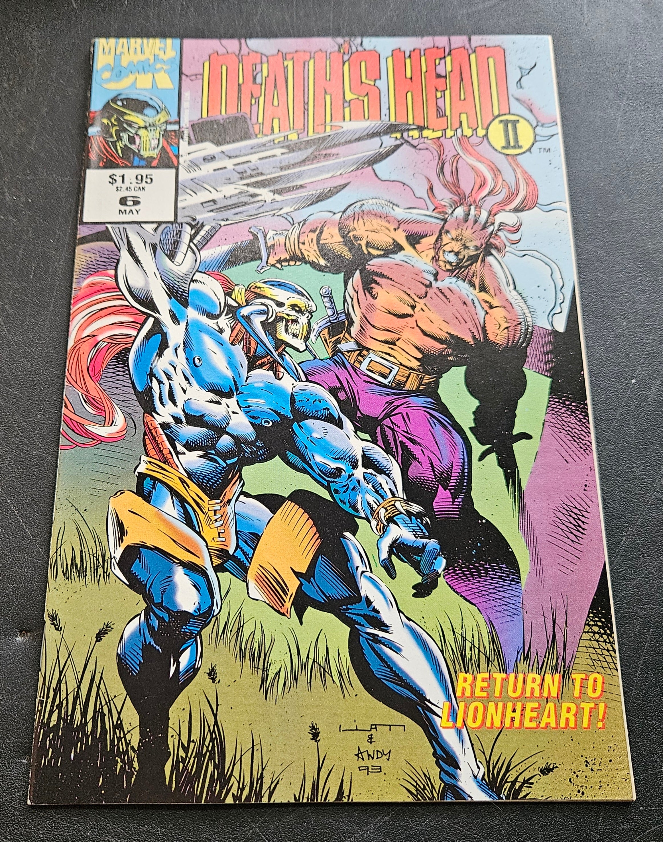Death's Head II Vol. 2 #6 Borgz 'N The Hood - May 1993 Marvel Comic Book | Collectible Vintage Superhero Graphic Novel for Fans & Investors | Perfect for Display, Gifts, and Comic Collections