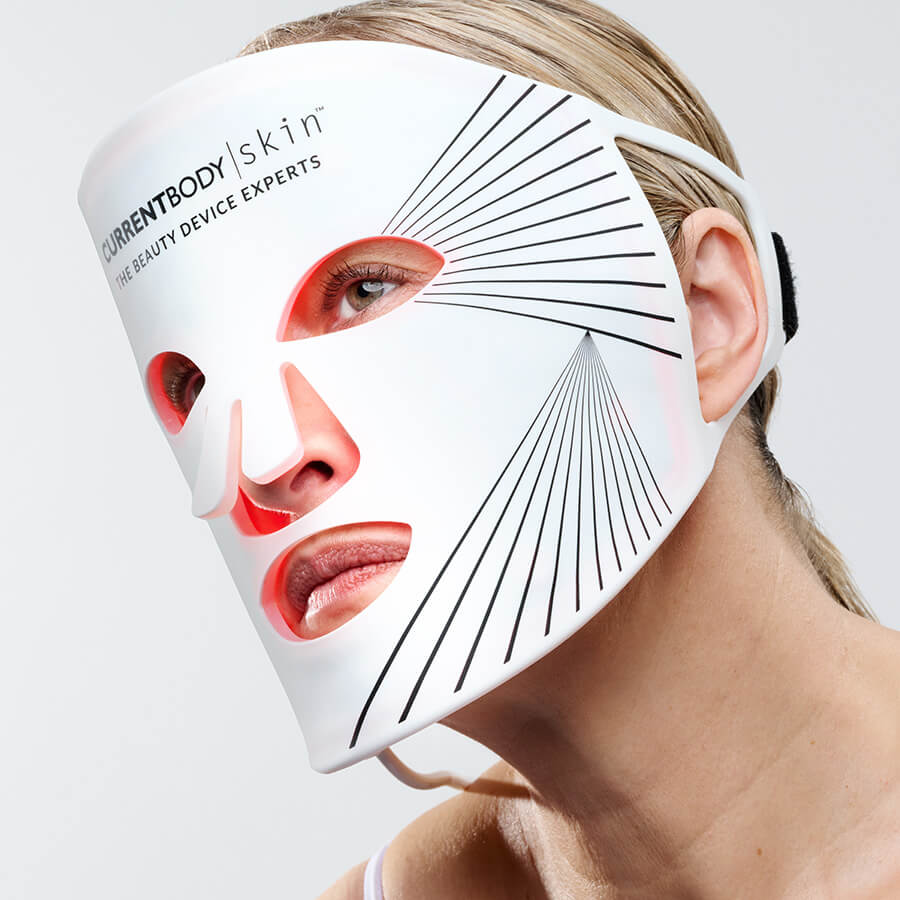 CurrentBody Skin LED Light Therapy Kit for Anti-Aging & Acne Treatment - At-Home Facial Rejuvenation Device for Glowing Skin