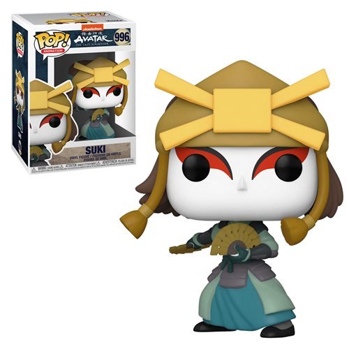 Avatar: The Last Airbender Pop! Vinyl Figure - Suki [996] | Collectible Funko Pop for Fans, Gift for Anime Lovers | Perfect for Display, Decor, and Themed Collections