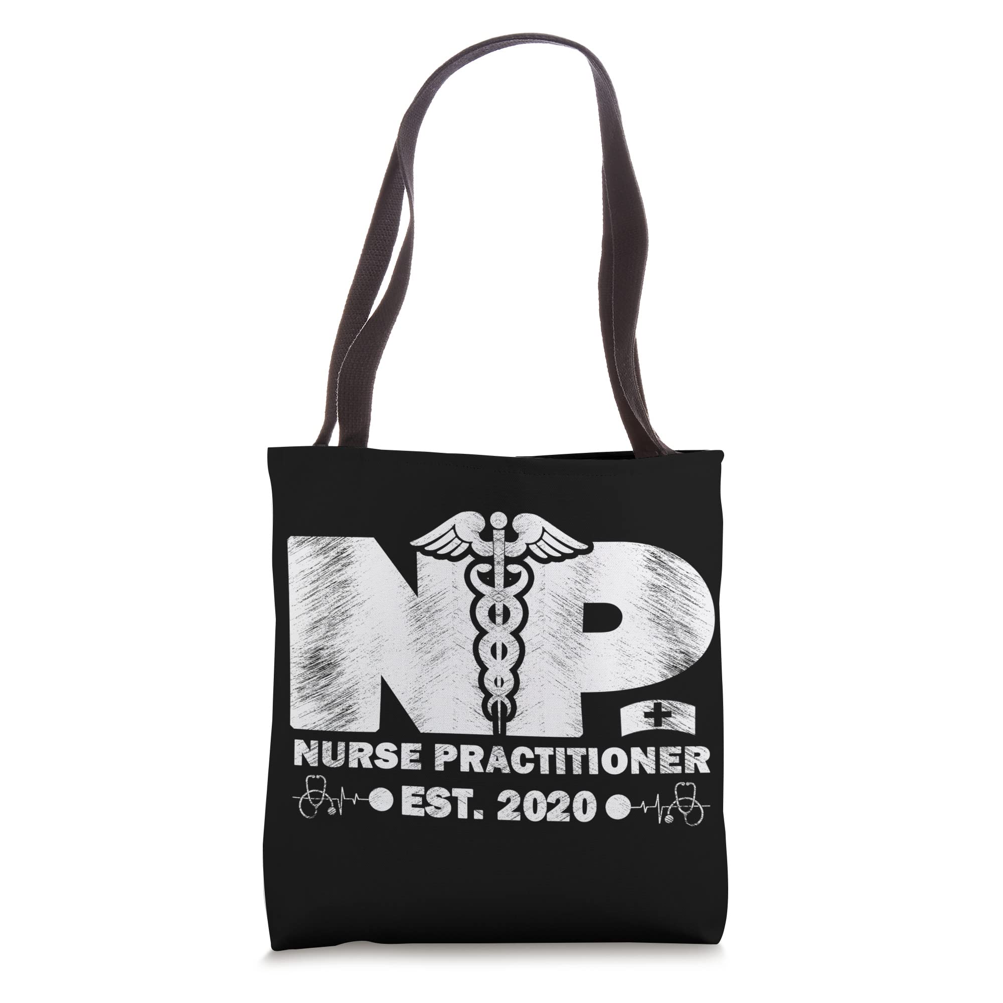 NP Graduation Tote Bag for Nurse Practitioners - Established 2020 - Perfect for Clinical Rotations, School & Work Essentials
