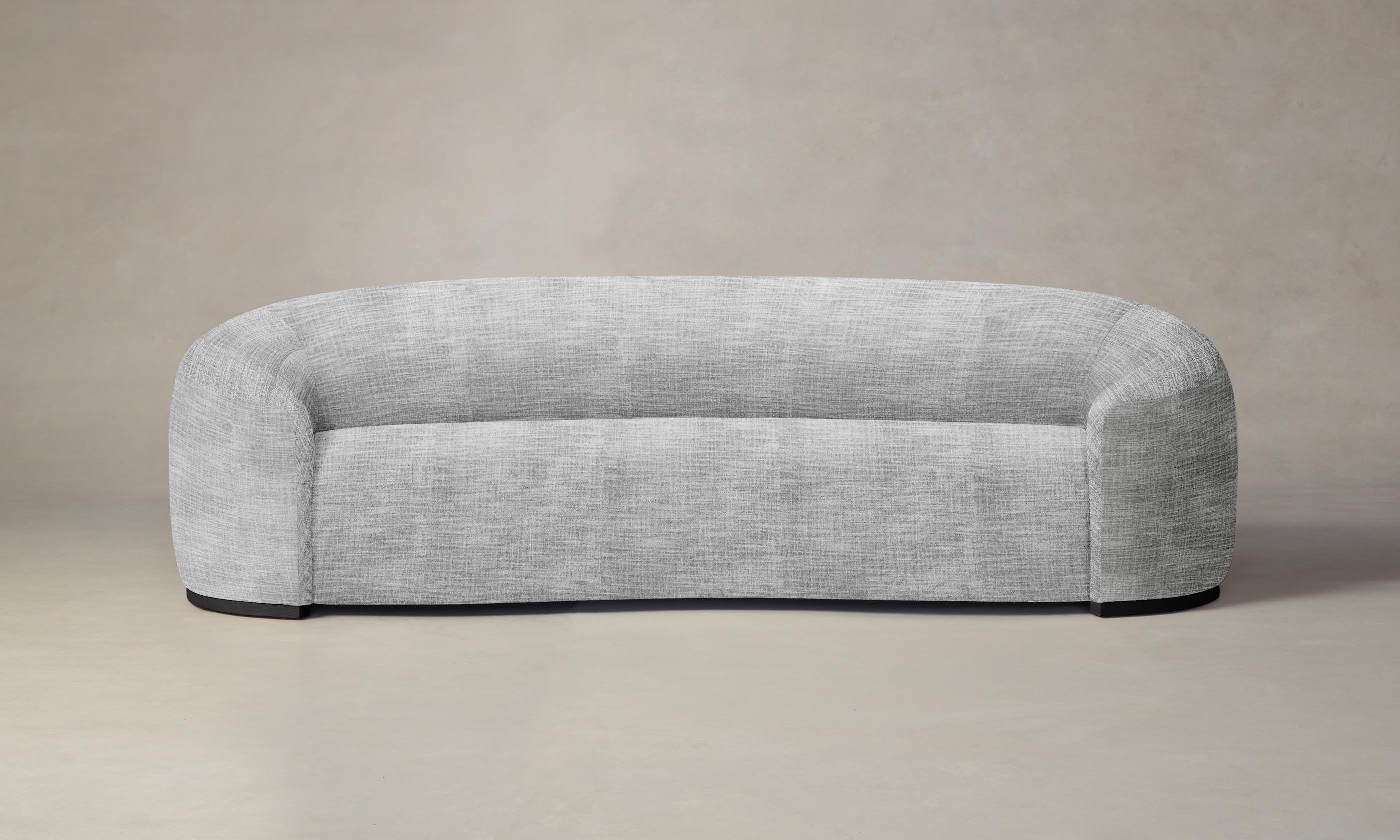 The Chelsea Sofa - Performance Textured Tweed Alpine - Perfect for Living Rooms, Offices & Cozy Spaces