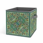 Vintage Floral Bandana Print Green