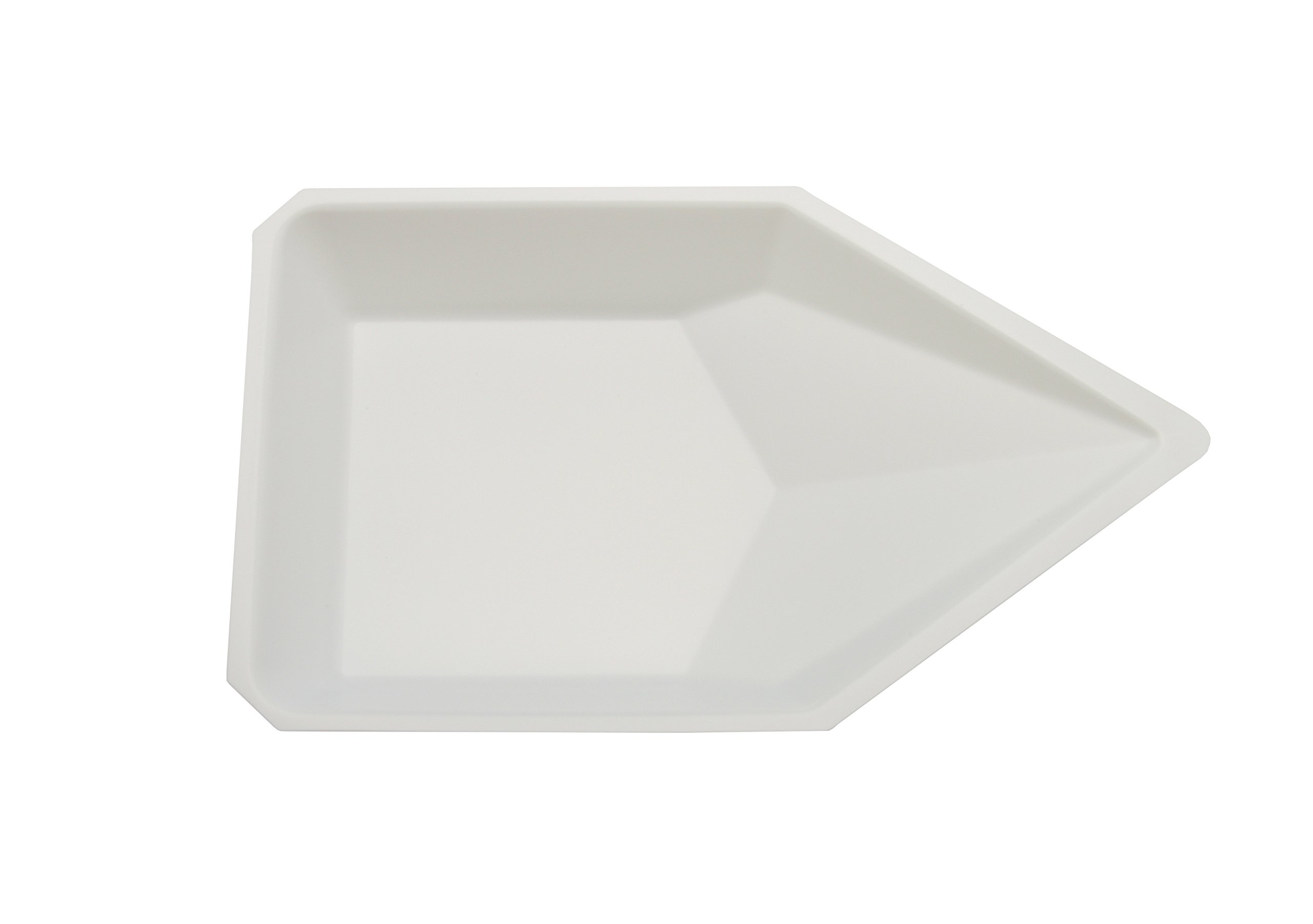 Heathrow Scientific 500-Pack Disposable Polystyrene Pour Boat Weighing Dishes - 259mL Capacity for Accurate Liquid & Powder Measurement - Ideal for Lab Experiments, Chemical Mixing & Scientific Research