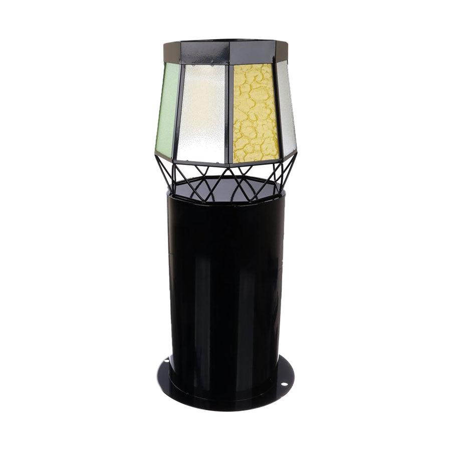 SETO CRAFT Solar Powered Outdoor Floor Light Stand - Diamond Design (3550g) for Garden, Patio, Pathway & Landscape Lighting