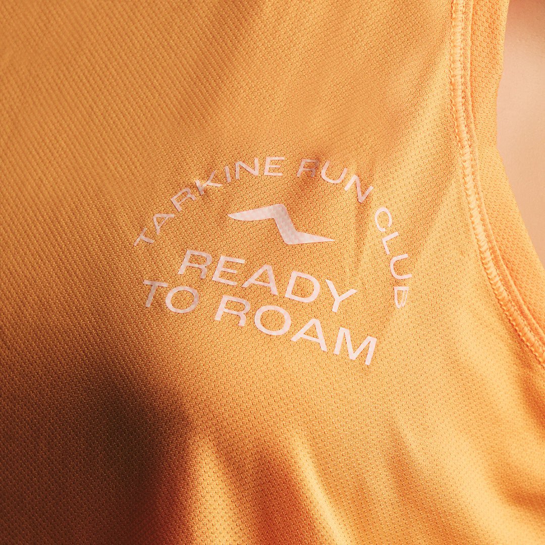 Eco-Friendly Women's Lightweight Running Singlet - Breathable Peach Color for Jogging, Gym & Outdoor Sports