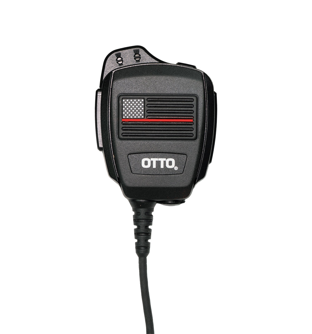 V2 R2MF5112 OTTO Revo Speaker Mic for Motorola APX/TRBO Fire Model - Durable Communication Accessory for Firefighters & First Responders