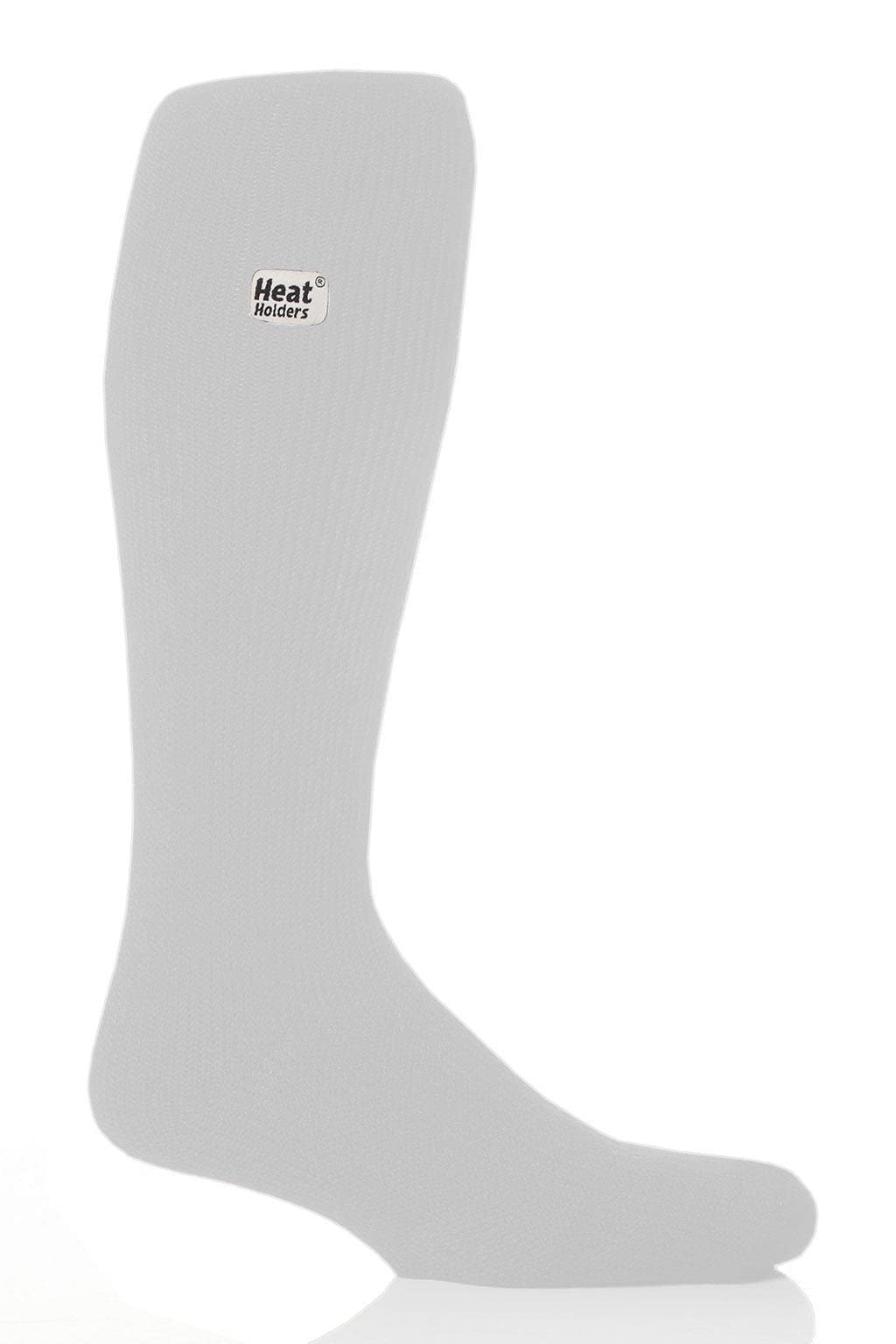 Heat Holders Men's Extra Long Thermal Socks - Forest Green, US Size 7-12 (3-Pack) | Winter Warmth for Outdoor Activities, Hiking & Cold Weather