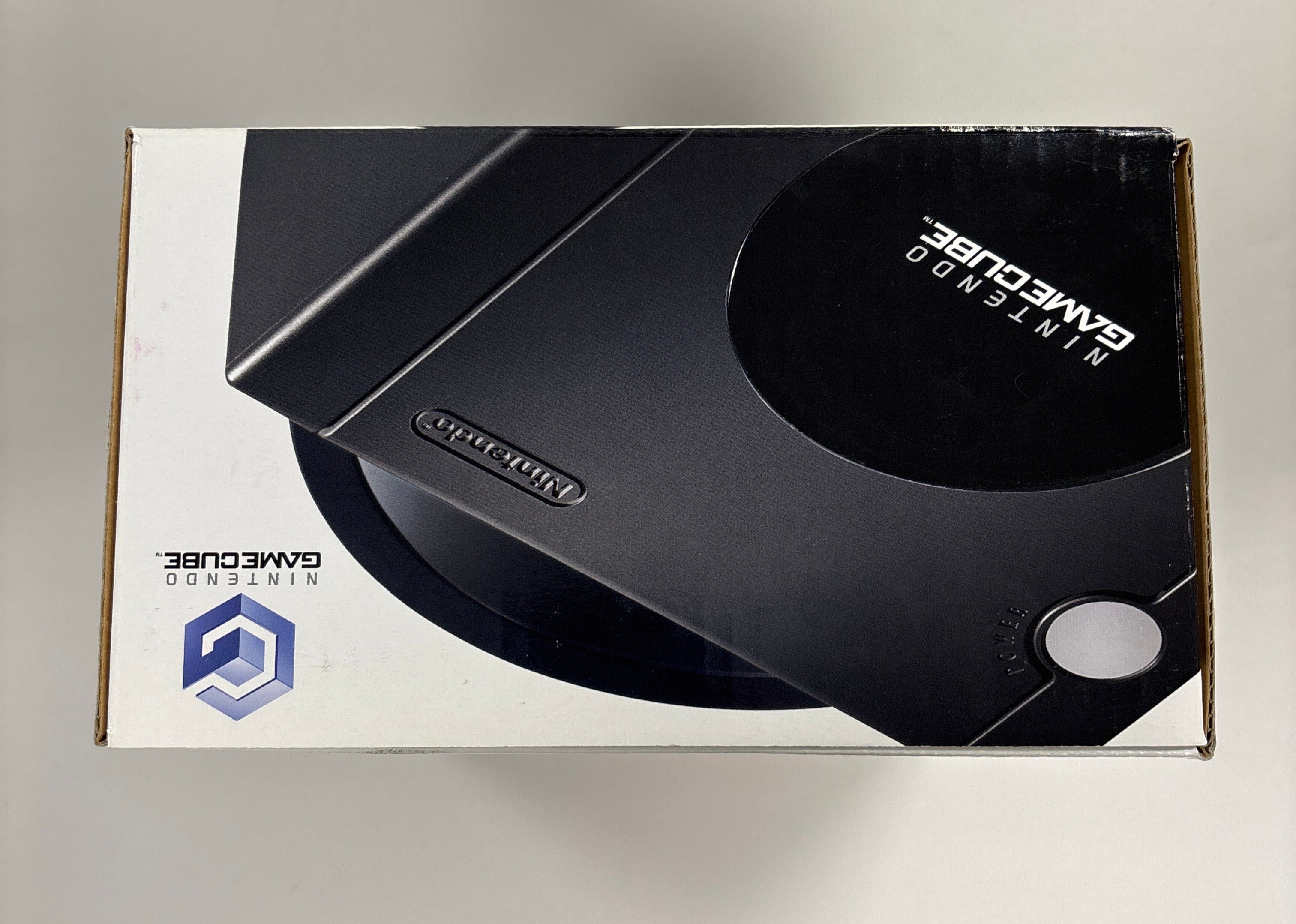Original Nintendo GameCube Console - Jet Black (Box Only) - Perfect for Retro Gaming & Collectors