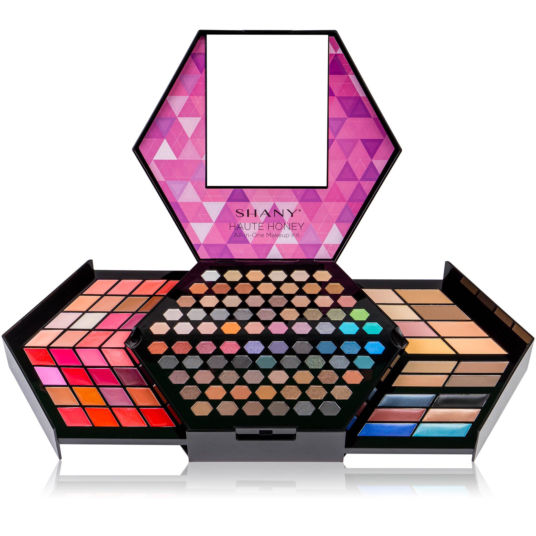 Haute Honey All-in-One Makeup Kit | Complete Cosmetic Set with Foundation, Eyeshadow & Lipstick | Perfect for Daily Use, Special Occasions & Professional Makeup Artists