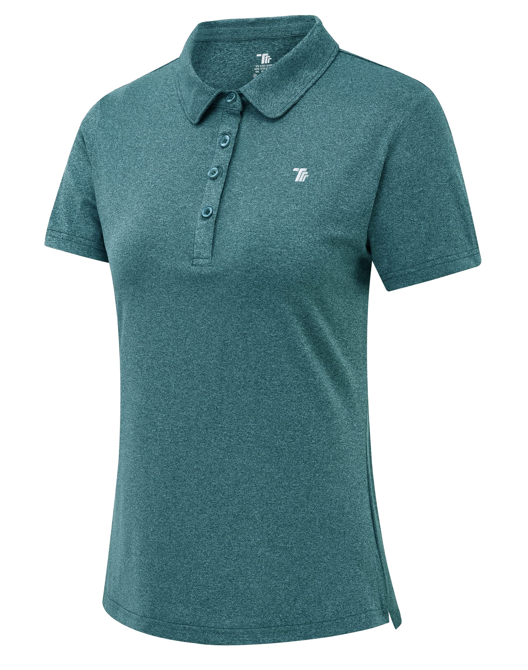 **Women's Dry Fit Moisture Wicking Golf Polo Shirts - Short Sleeve Collared Tops for Comfort & Performance | Perfect for Golf, Tennis & Outdoor Activities**