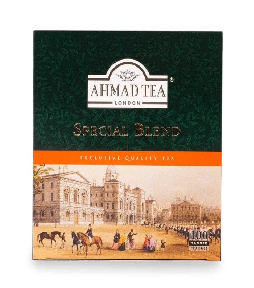 Ahmad Tea Special Blend Black Tea - 454g (16oz) Loose Leaf Tea for Hot or Iced Tea, Perfect for Afternoon Tea Time or Relaxing at Home