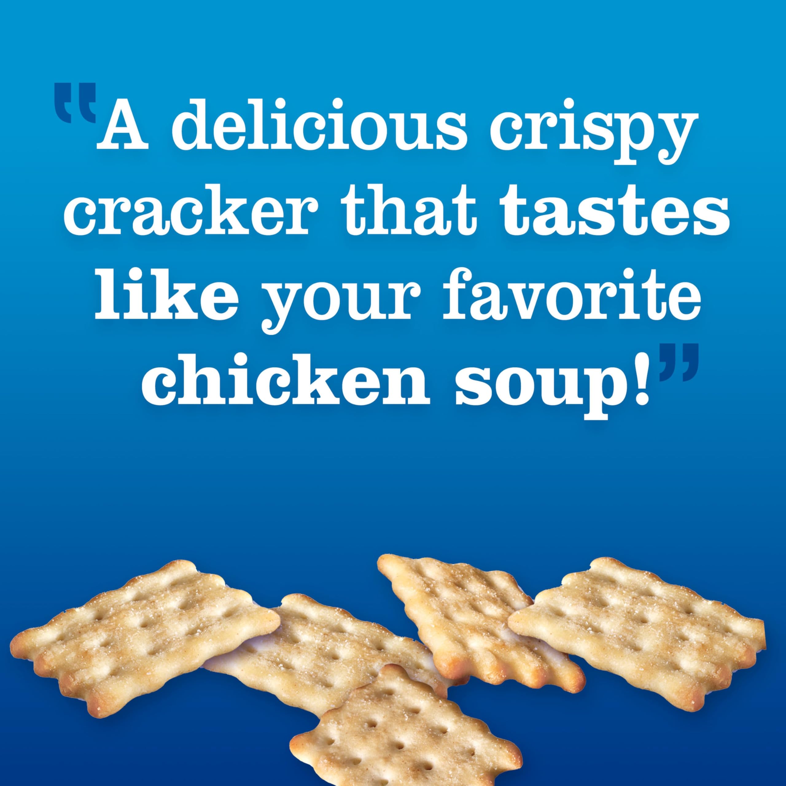 Chicken in a Biskit Original Baked Snack Crackers - 6 Pack (7.5 oz Each) | Bulk Lunch Snacks for Kids & Adults | Perfect for School, Office & Road Trips