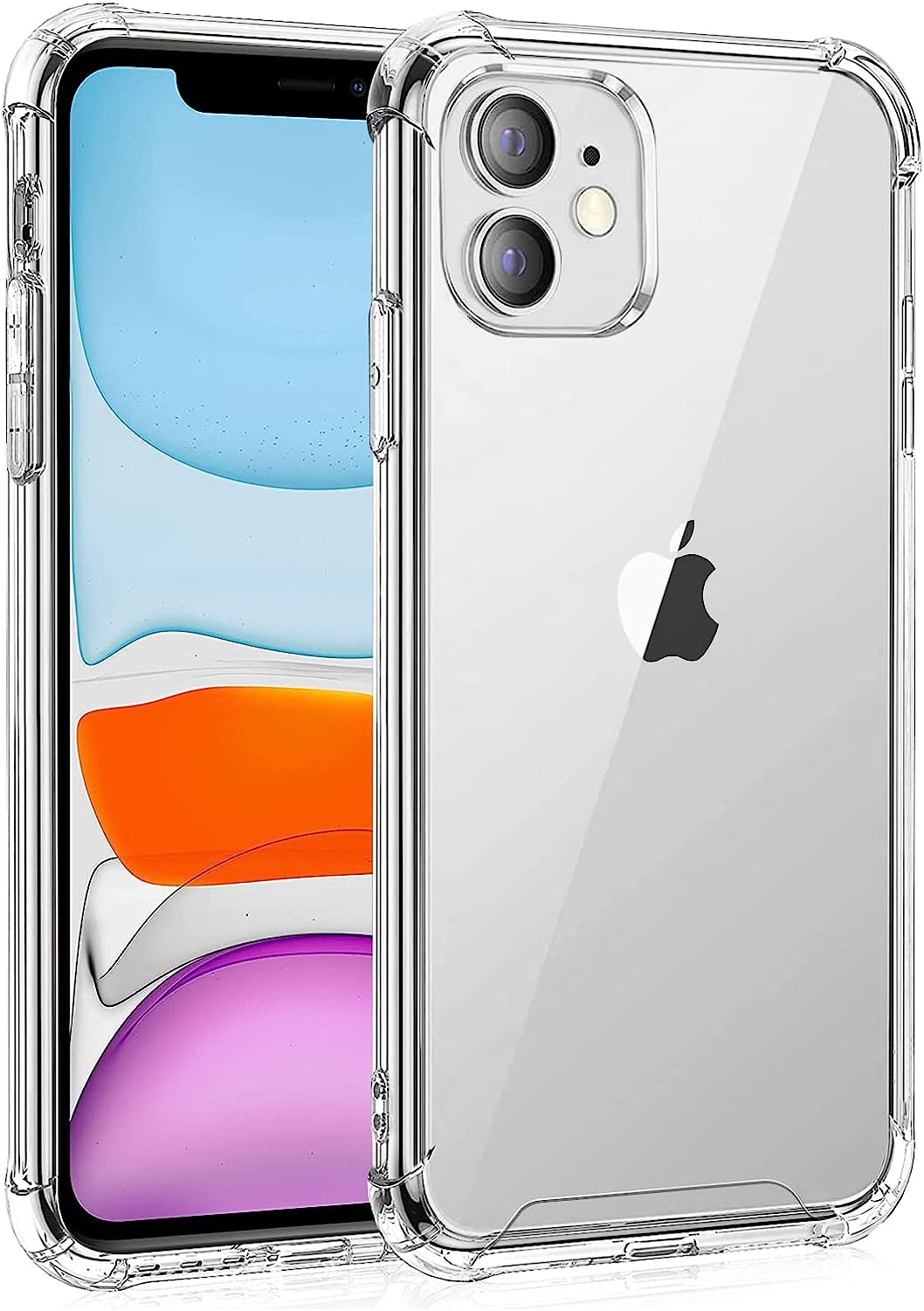 Apple iPhone 11 6.1-inch Clear Transparent Gel Case - Slim Protective Cover for Everyday Use, Work & Travel