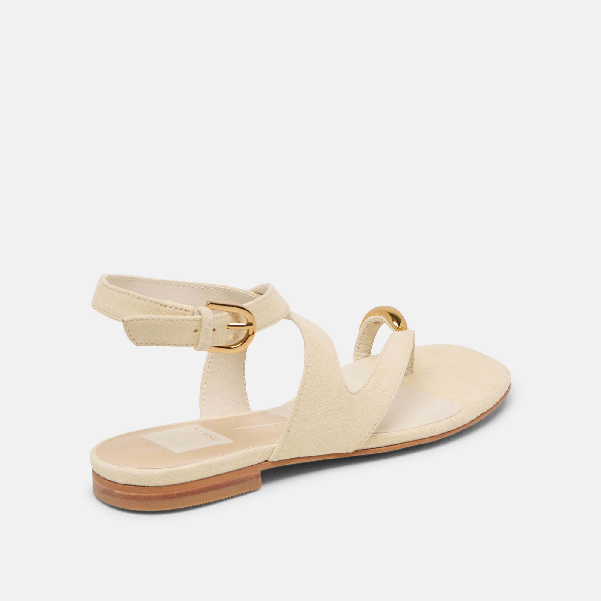 Earla Sandals for Women - Natural Suede Comfortable Summer Slides - Perfect for Beach, Pool, and Casual Outings