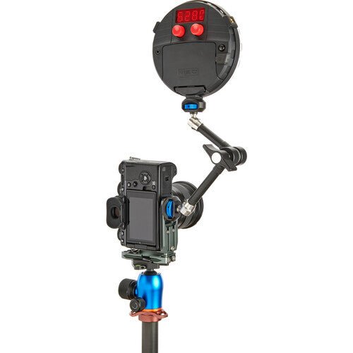 3 Legged Thing Lexie Universal L Bracket for DSLR Cameras - Multi-Function Quick Release Plate (Slate Gray) - Perfect for Tripod Mounting, Vlogging & Photography Accessories