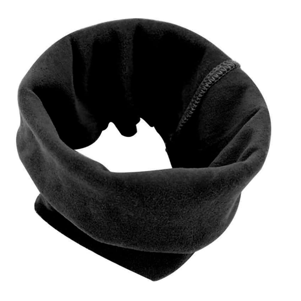 PATKAW Noise Cancelling Dog Earmuffs - Soft Ear Protection for Dogs & Cats - Adjustable Pet Headband for Anxiety Relief, Fireworks & Travel - Black Dog Ear Covers for Small Medium Large Breeds - Perfect for Loud Events, Grooming & Winter Warmth