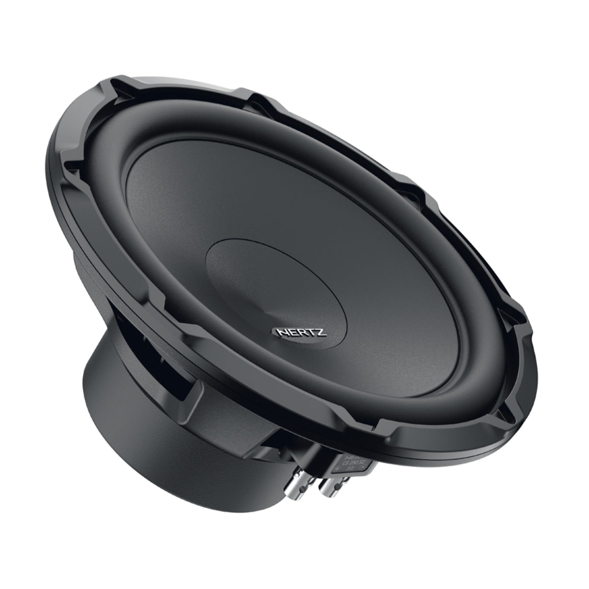 Hertz CS 250 S4 10-Inch 4 Ohm Single Voice Coil Car Subwoofer - Powerful Bass for Car Audio Systems, Home Theater & DJ Setups