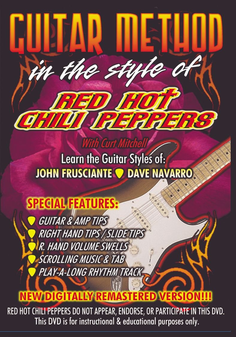 Learn Guitar Like Red Hot Chili Peppers - Step-by-Step Guitar Method Book for Beginners to Advanced Players | Perfect for Rock Music Lovers, Band Practice & Home Learning