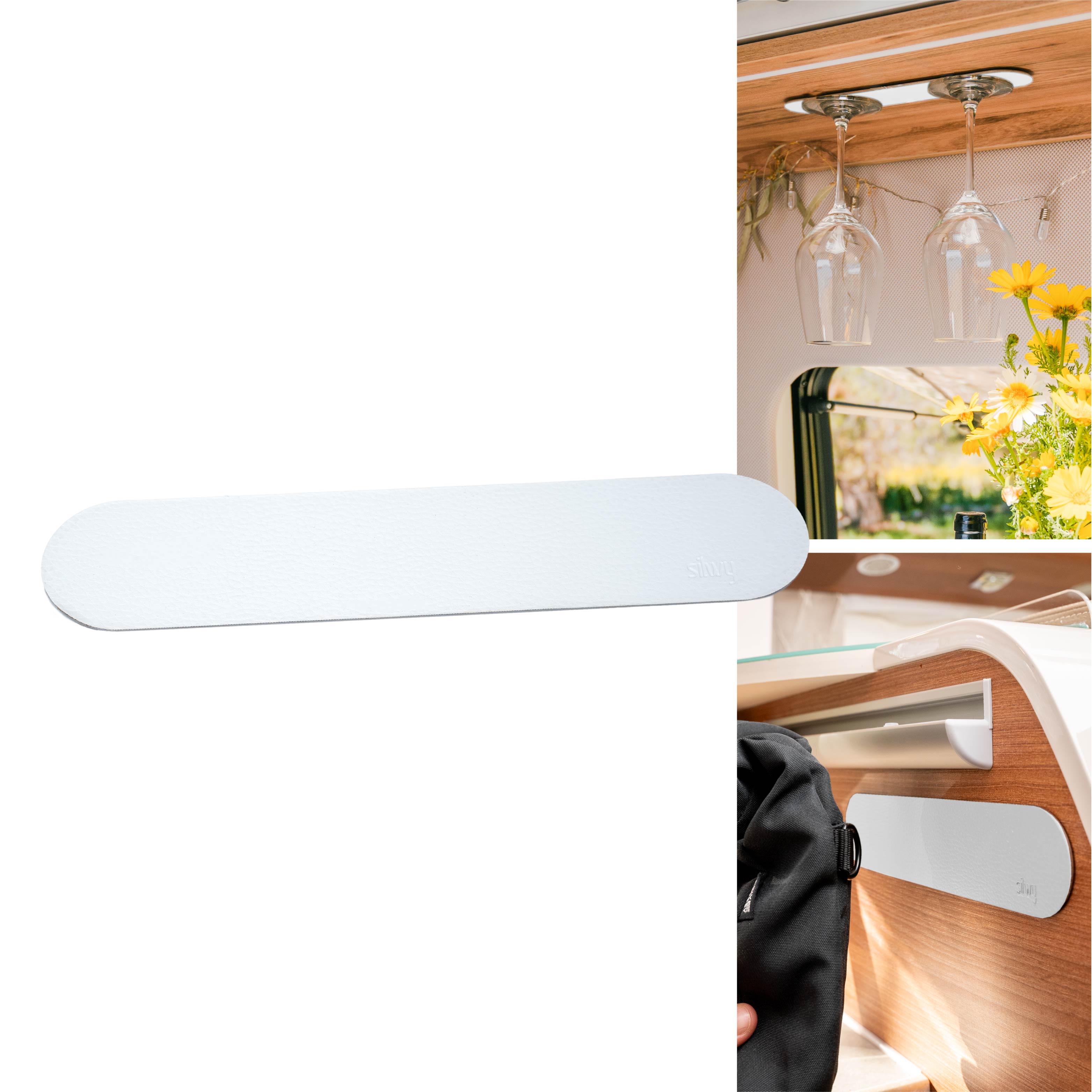 25cm White Metal Strip - Perfect for DIY Projects, Home Decor, and Crafting