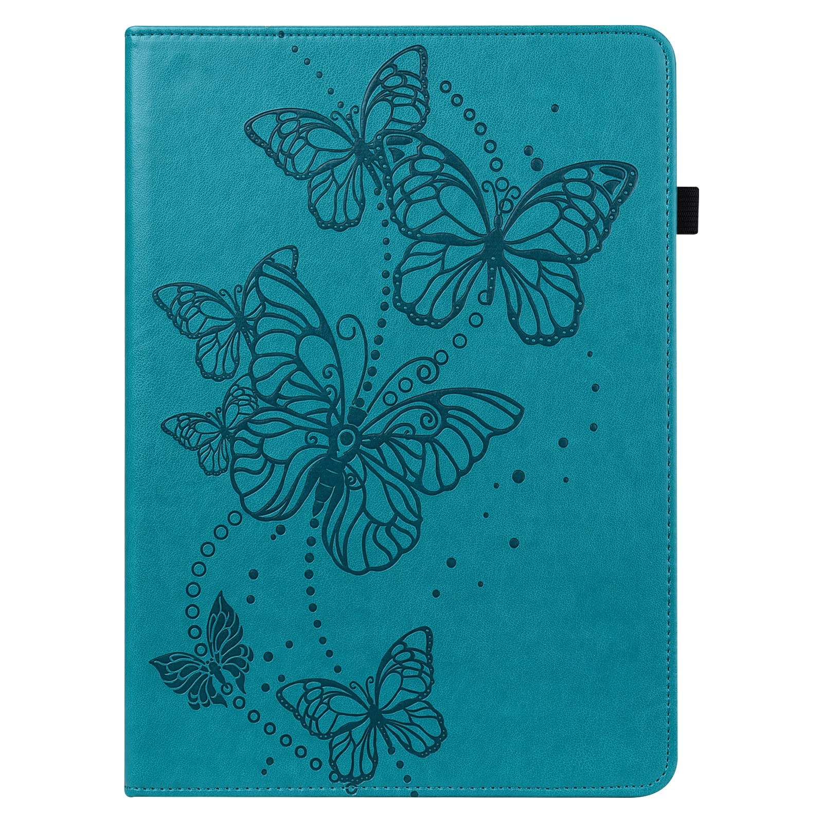 Premium Leather Tablet Case for Xiaomi Pad 6 with Embossed Butterfly Design - Slim Protective Cover for Work, Travel & Home Use
