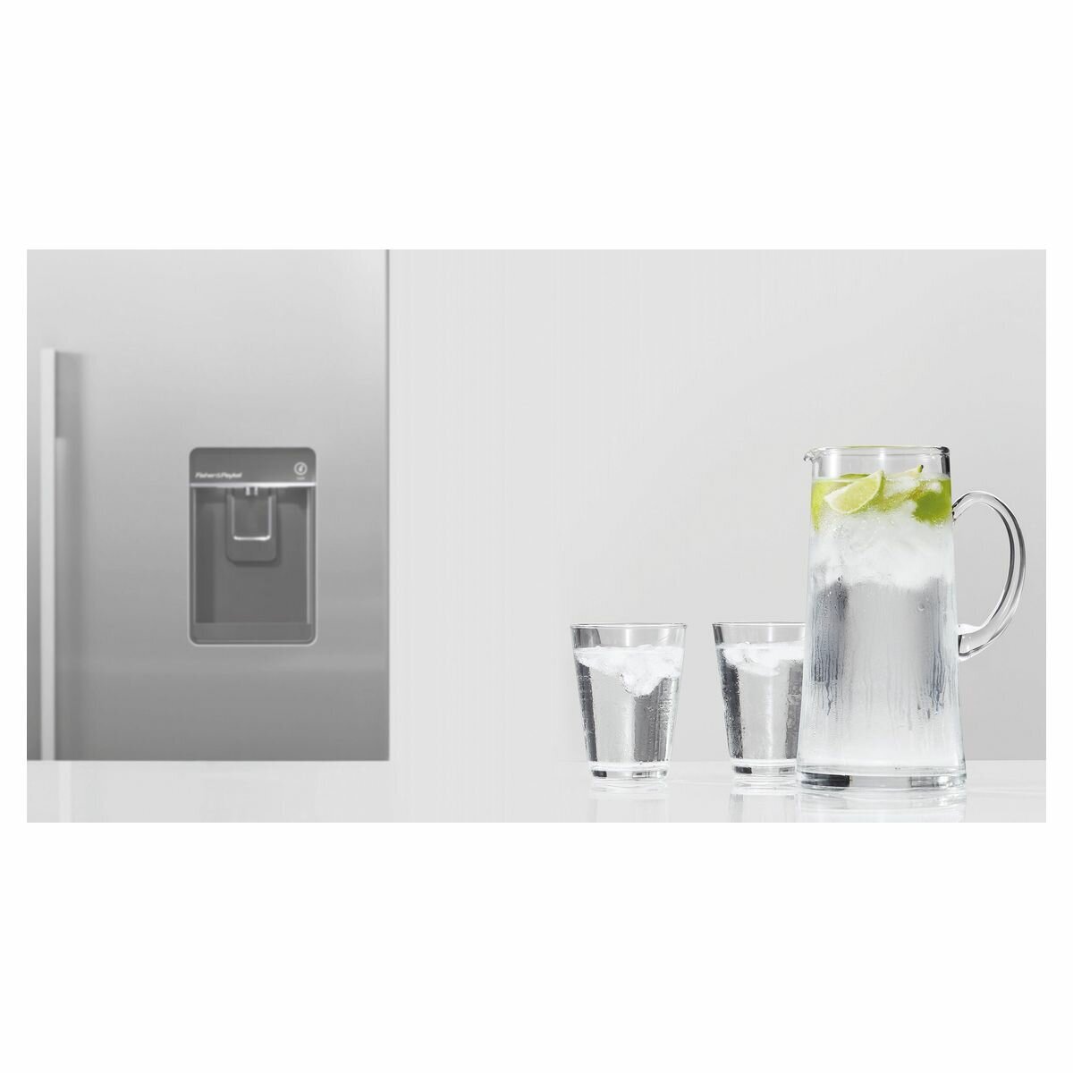 Fisher & Paykel 569L ActiveSmart French Door Refrigerator RF610ADUX5 - Energy Efficient Large Capacity Fridge for Modern Kitchens & Open Plan Living Spaces