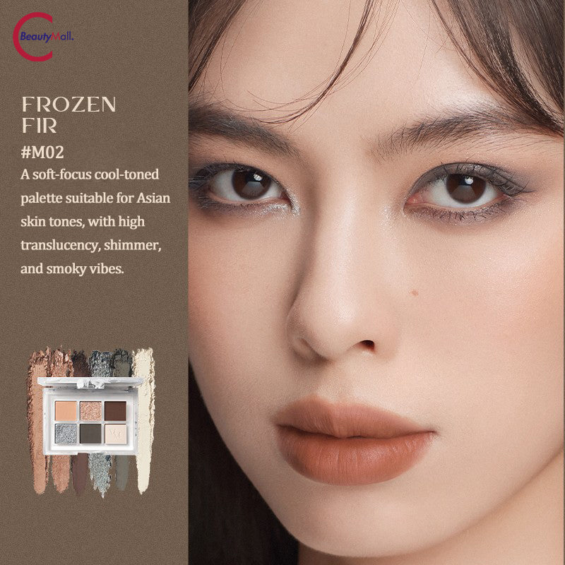 VENUS MARBLE 5+1 Comprehensive Eyeshadow Palette - Professional Makeup Kit with 6 Highly Pigmented Shades for Day & Night Looks - Perfect for Parties, Weddings & Everyday Wear