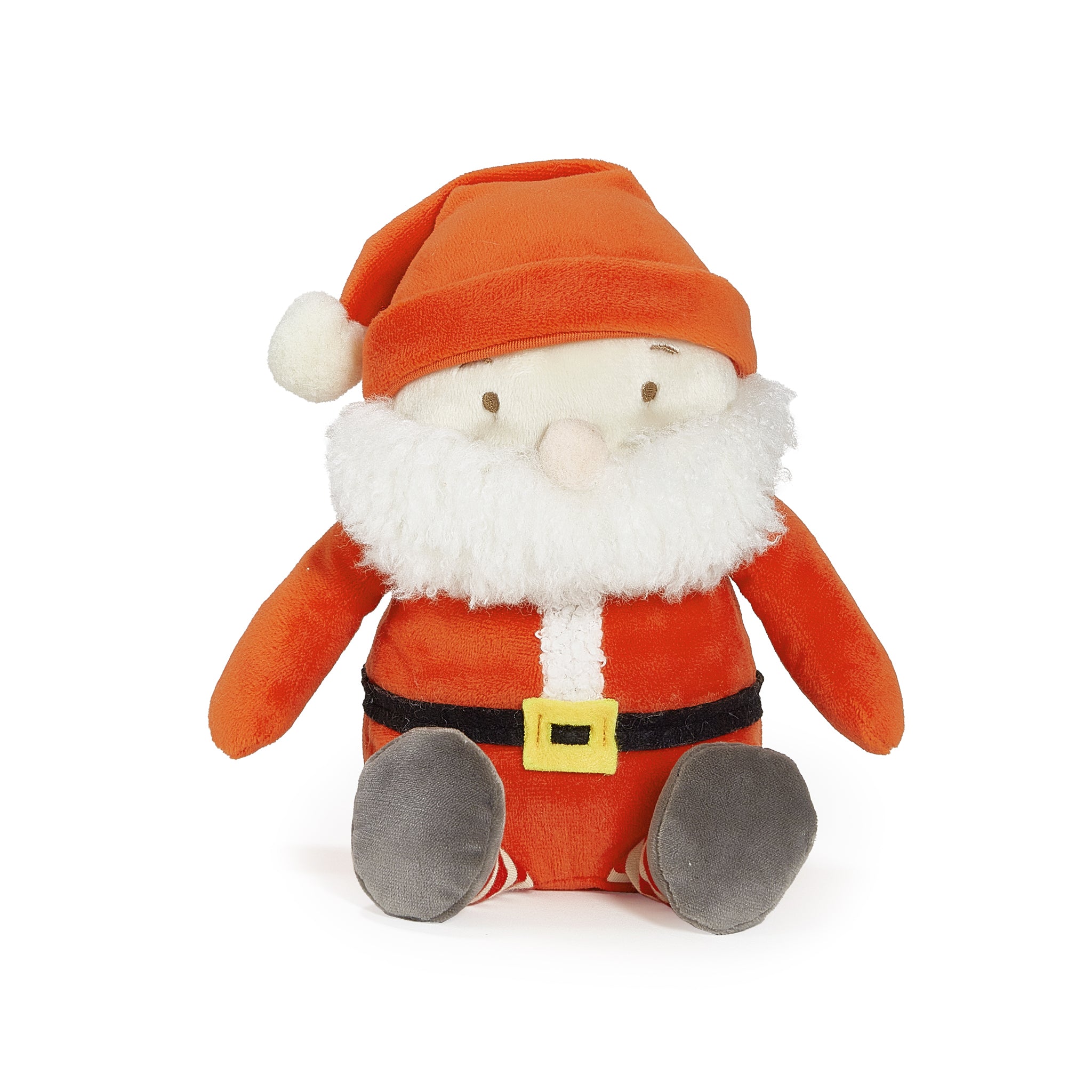 Santa Claus Costume for Adults - Red Velvet Christmas Outfit with Hat & Belt - Perfect for Holiday Parties, Festive Events & Christmas Photos