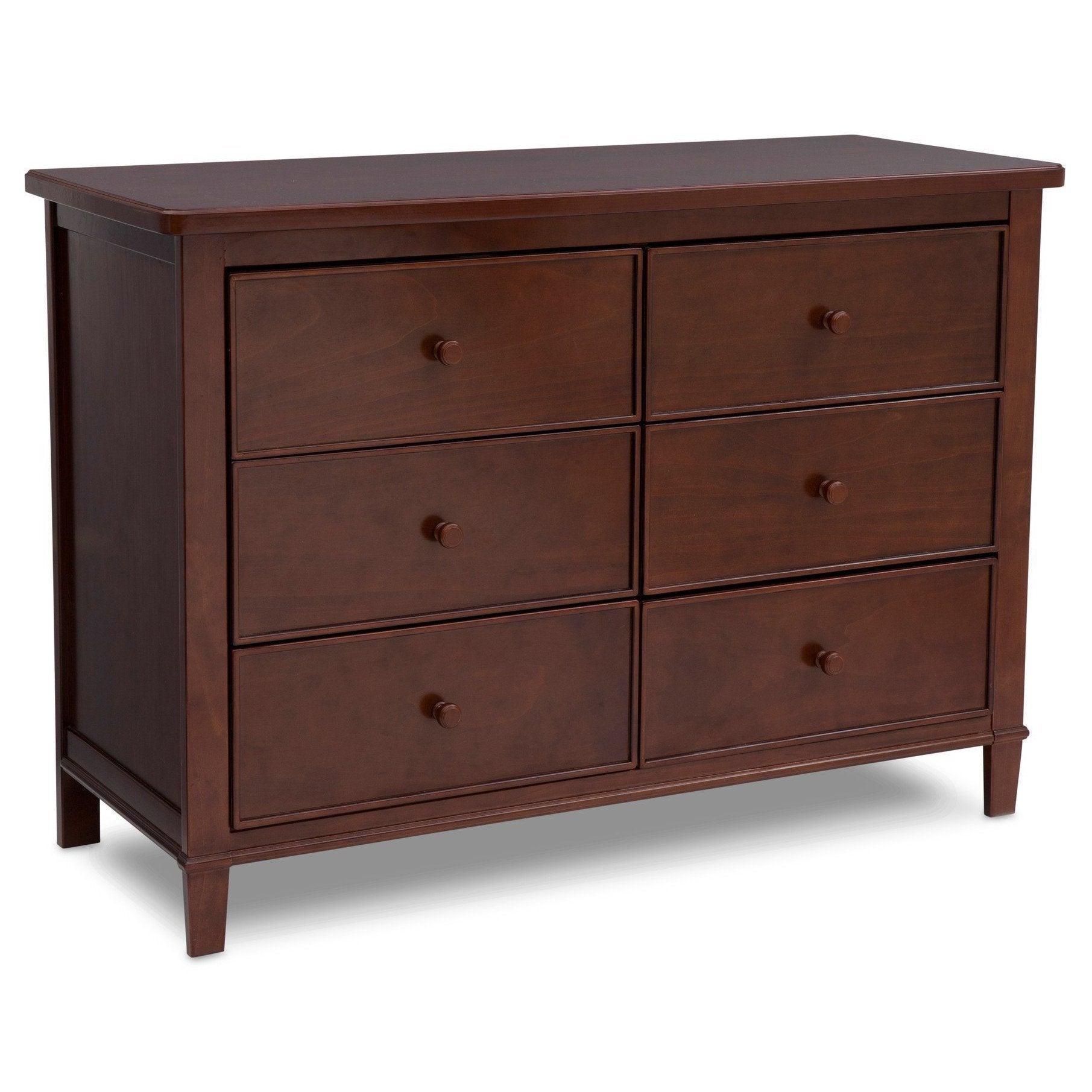 Haven 6 Drawer Dresser - Modern Wooden Chest of Drawers for Bedroom Storage | Organize Clothes, Linens & Accessories in Style
