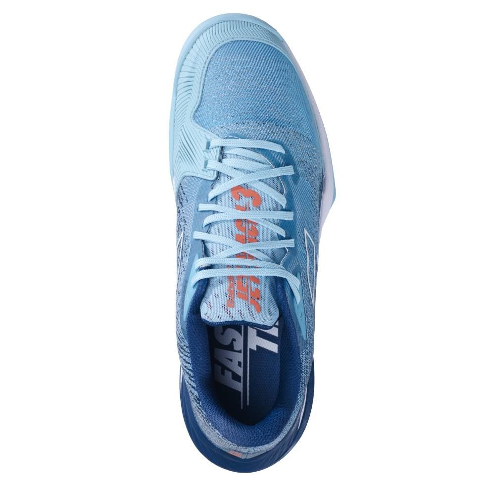 Babolat Jet Mach 3 Men's Tennis Shoes for Clay Court - Lightweight & Durable Blue Performance Shoes | Perfect for Competitive Matches & Training Sessions