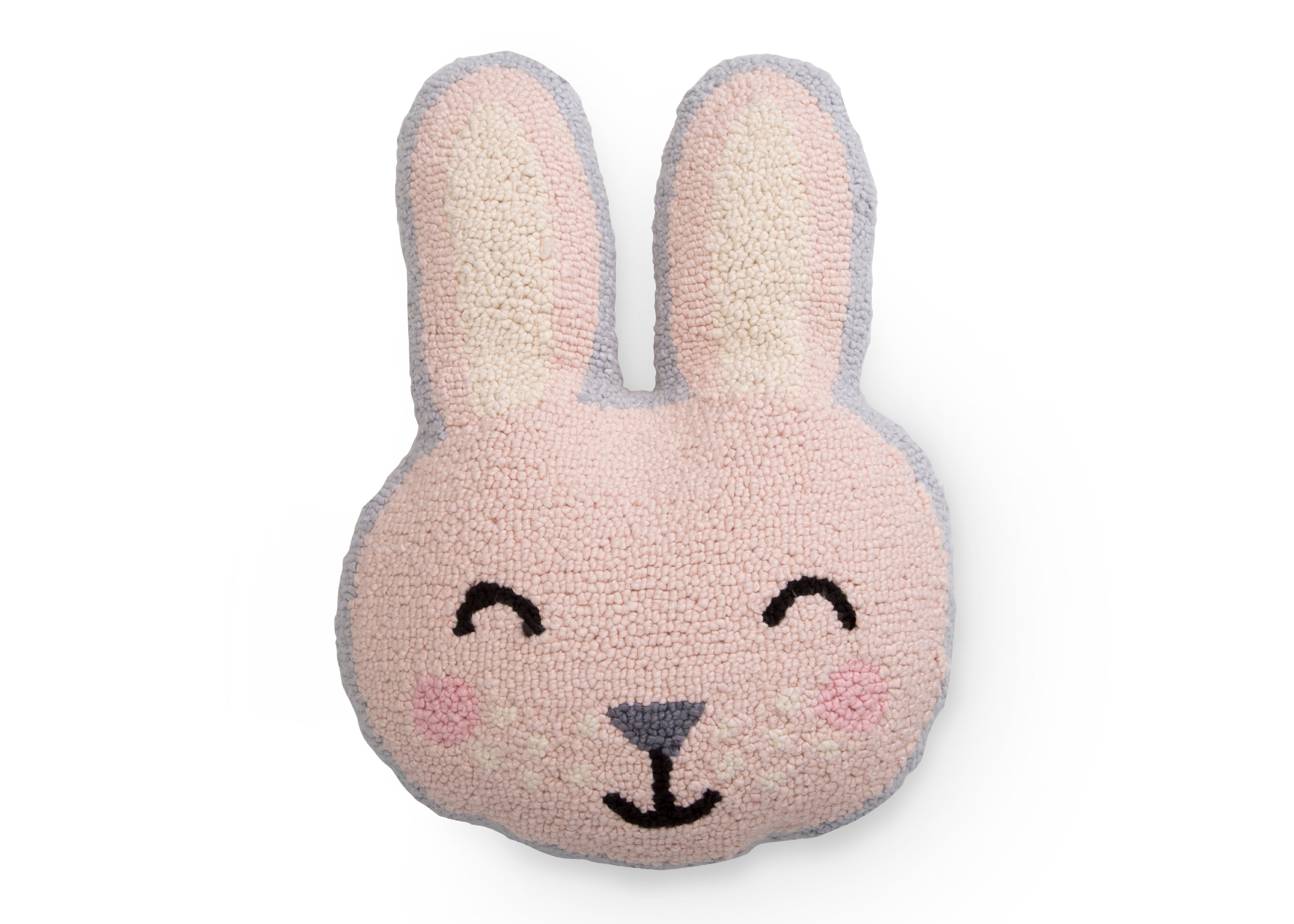 Soft Plush Bunny Throw Pillow - Cute Easter Home Decor for Sofa, Bed, Nursery - Perfect for Spring Decorations & Gift Giving